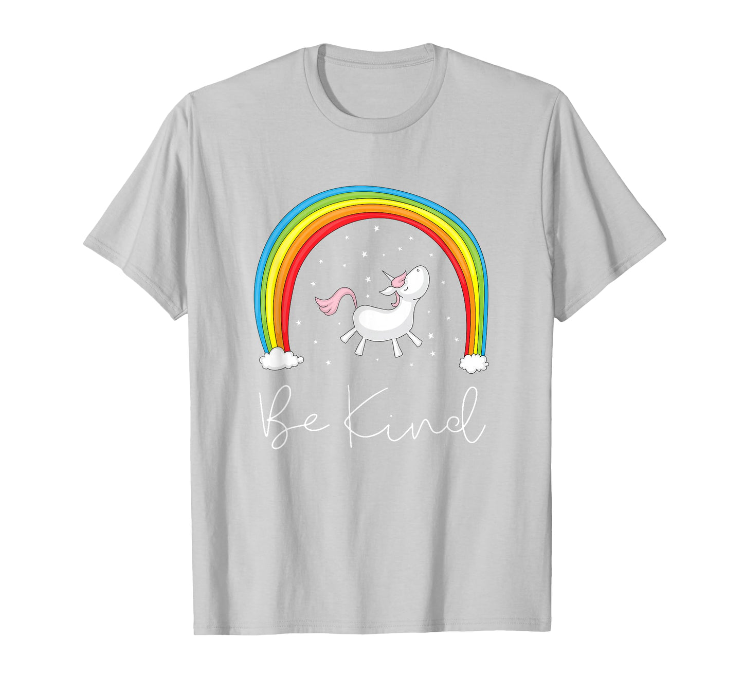 Be kind unicorn rainbow orange anti bullying T-Shirt