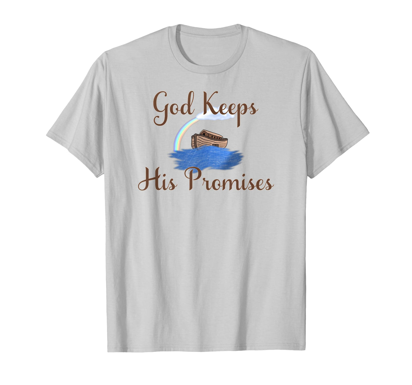Noahs Ark God Keeps His Promises Christian T-Shirt
