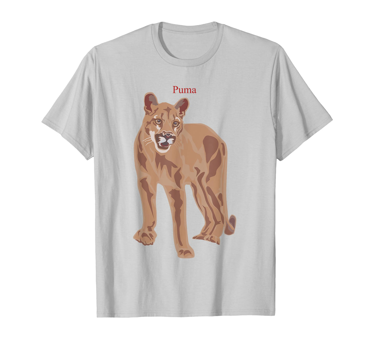 Puma Cougar T-shirt Mountain Lion Lover T-Shirt