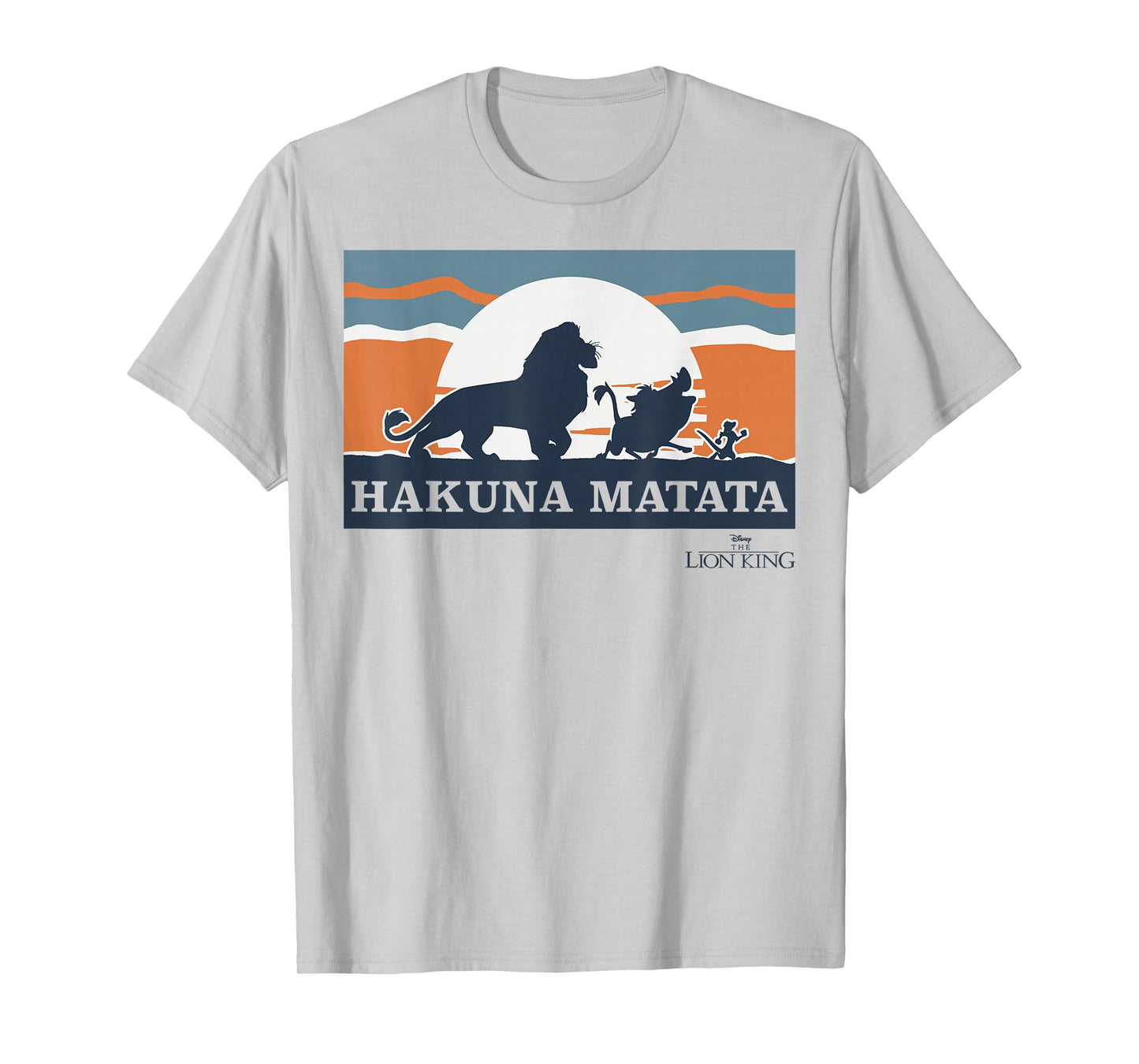 Disney Lion King Retro Hakuna Matata Trio Silhouette T-Shirt