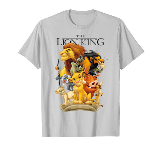 Disney The Lion King Pride Land Characters Group Shot T-Shirt