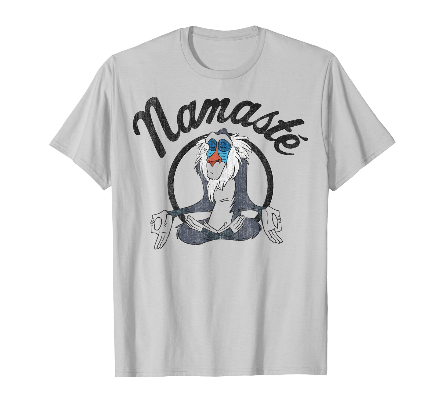 Disney Lion King Rafiki Namaste Graphic T-Shirt T-Shirt