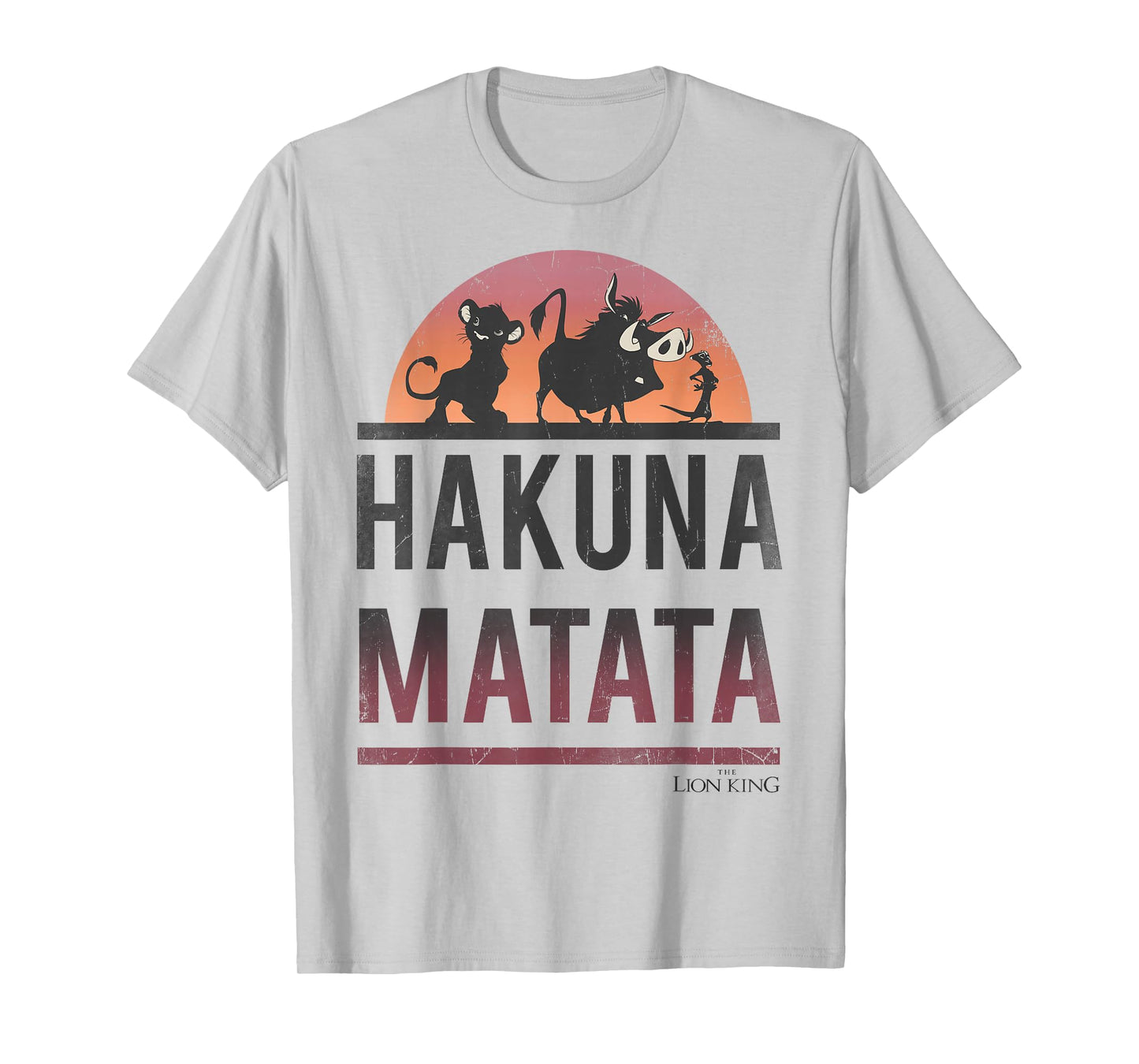 Disney Lion King Simba Hakuna Matata Graphic T-Shirt T-Shirt