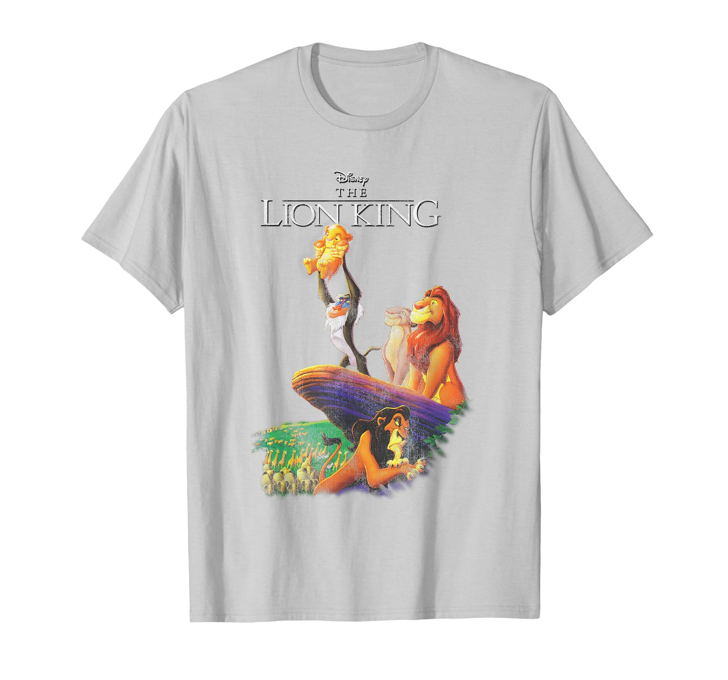 Disney The Lion King Born To Be King Epic Big Chest Portrait T-Shirt