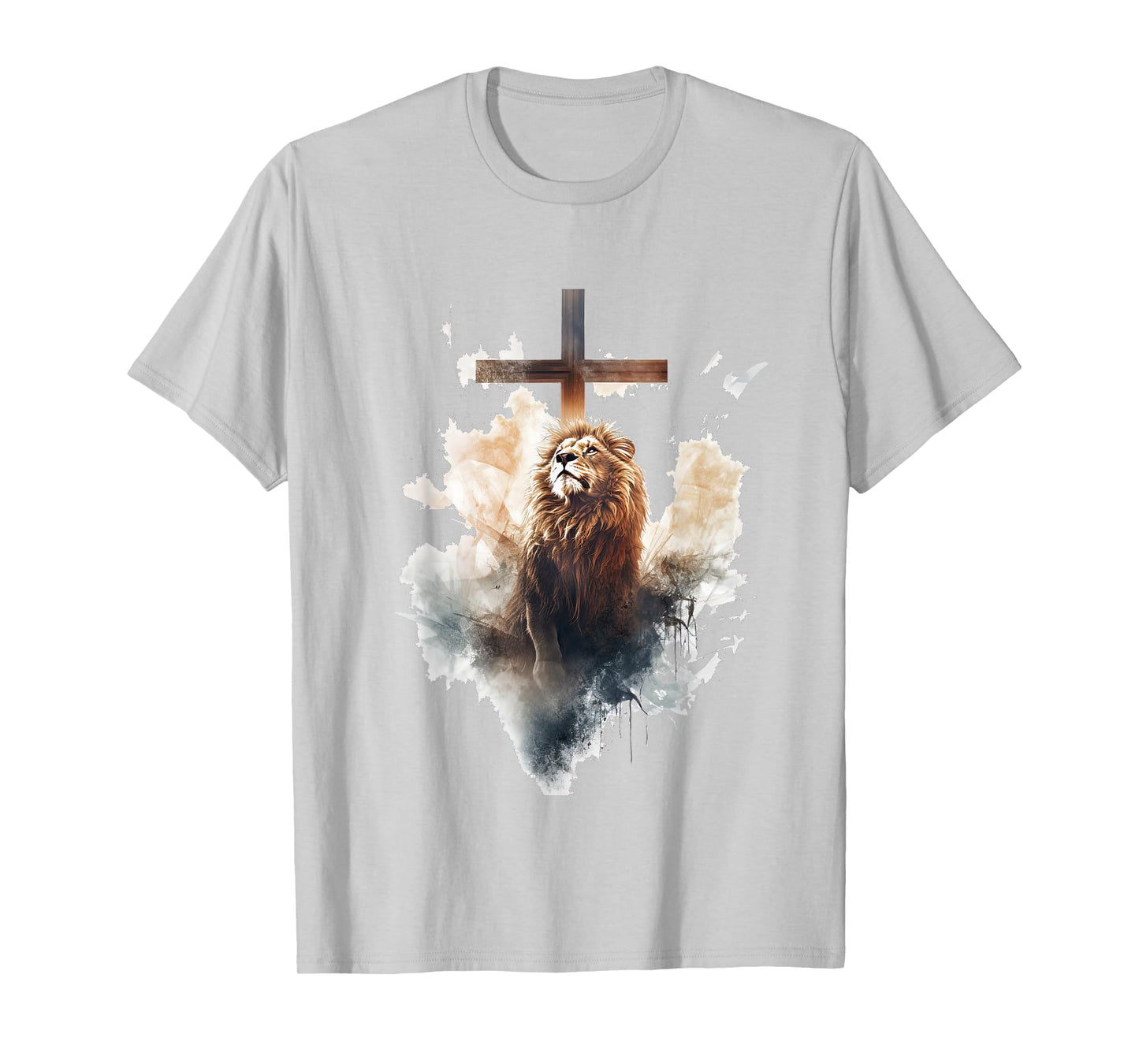 Yeshua Lion of Judah Christian Faith Jesus God Revelation T-Shirt