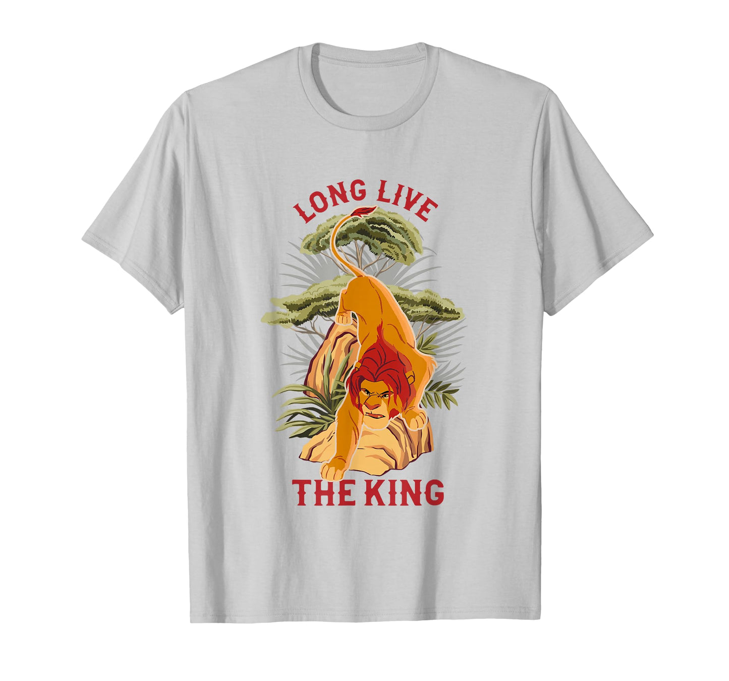 Disney The Lion King Simba Long Live The King Chest Poster T-Shirt