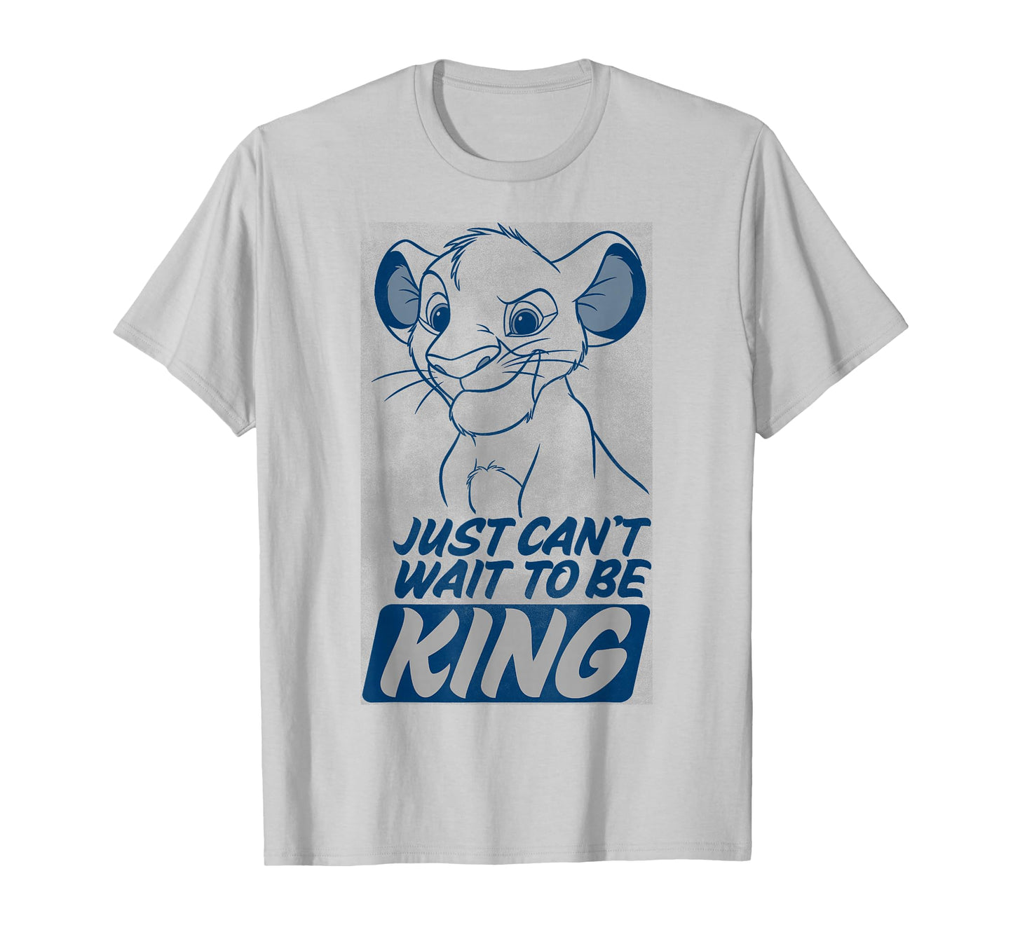 Disney Lion King Kid Simba Just Can't Wait To Be King Poster T-Shirt