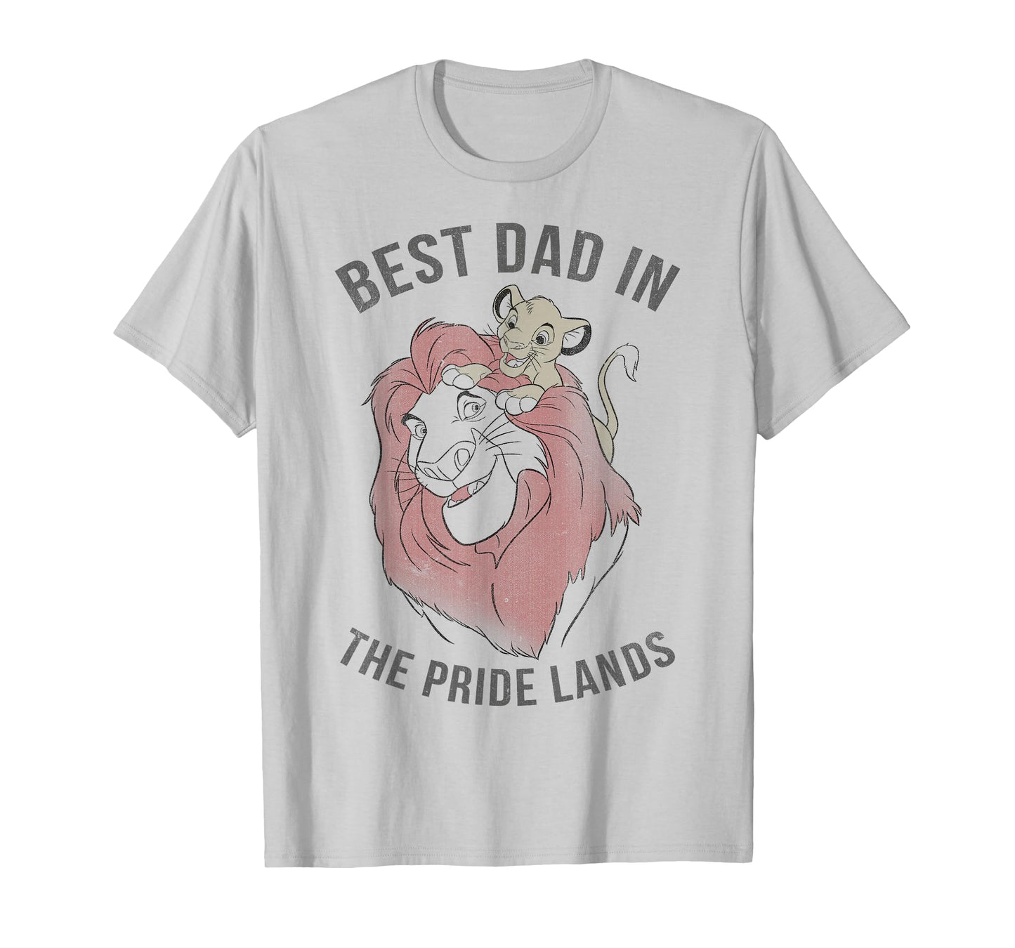Disney The Lion King Father's Day Simba & Mufasa Best Dad T-Shirt