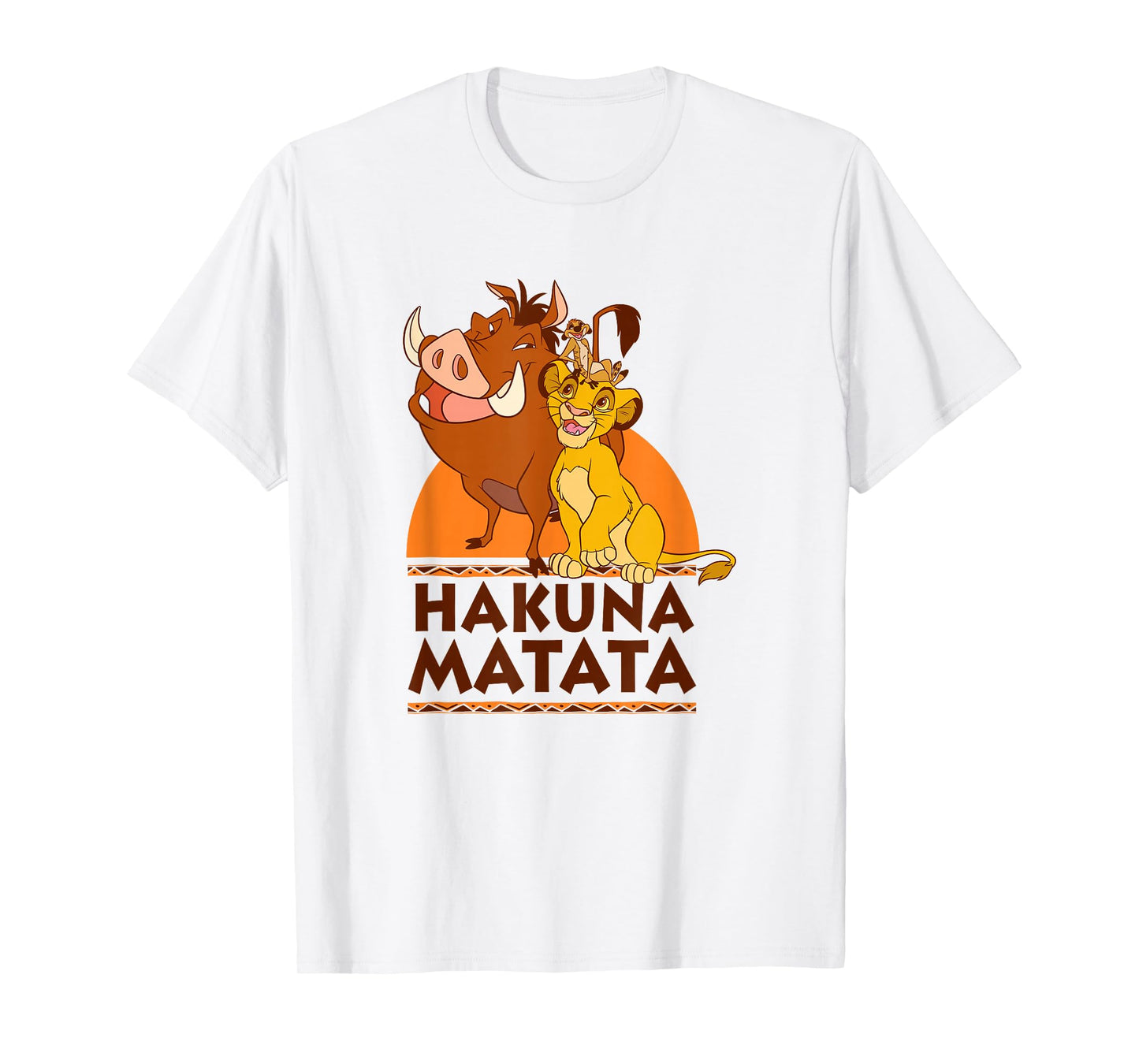Disney The Lion King Hakuna Matata Simba Timon Pumbaa Shot T-Shirt