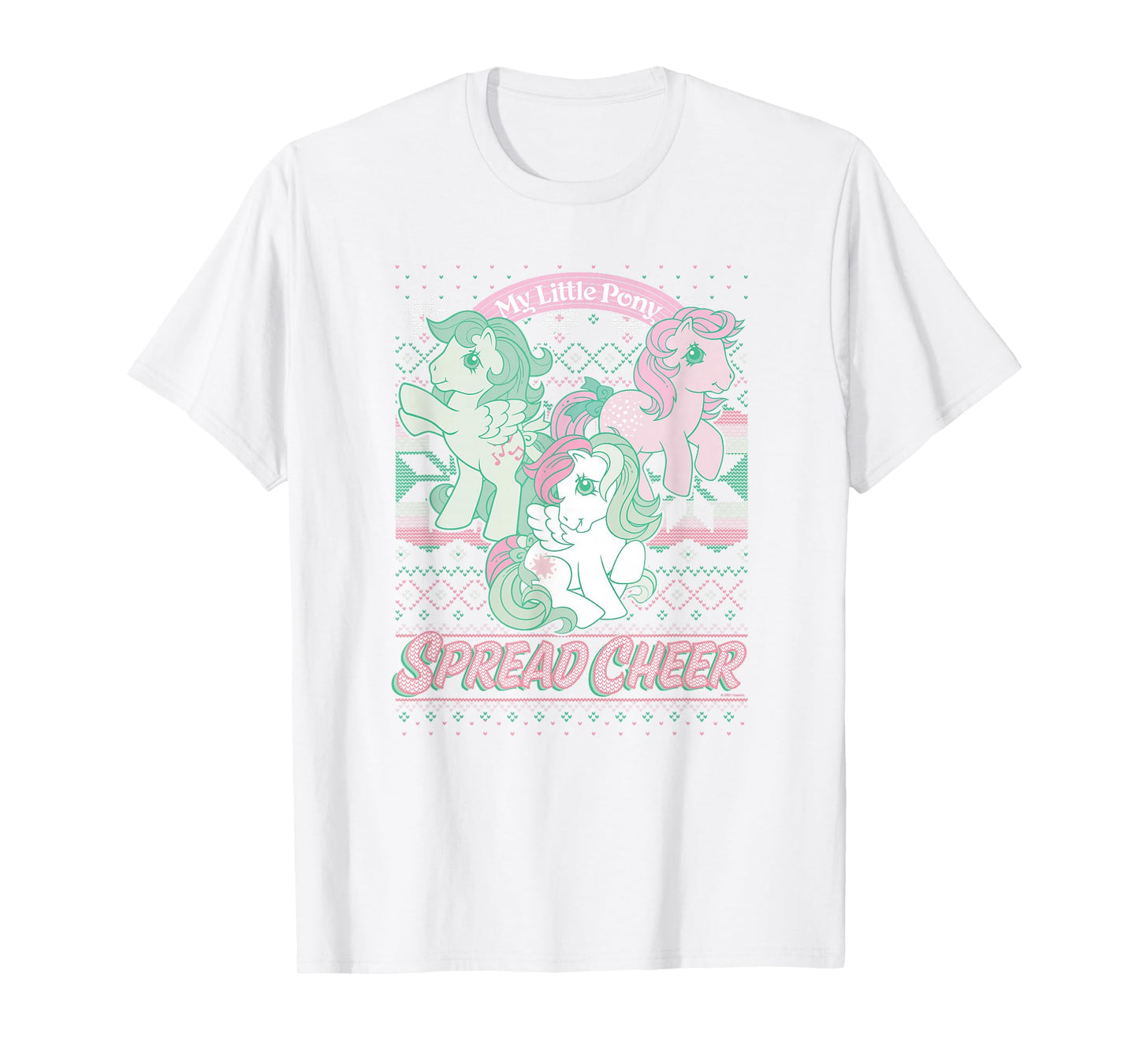 My Little Pony Christmas Ugly Sweater Spread Cheer T-Shirt