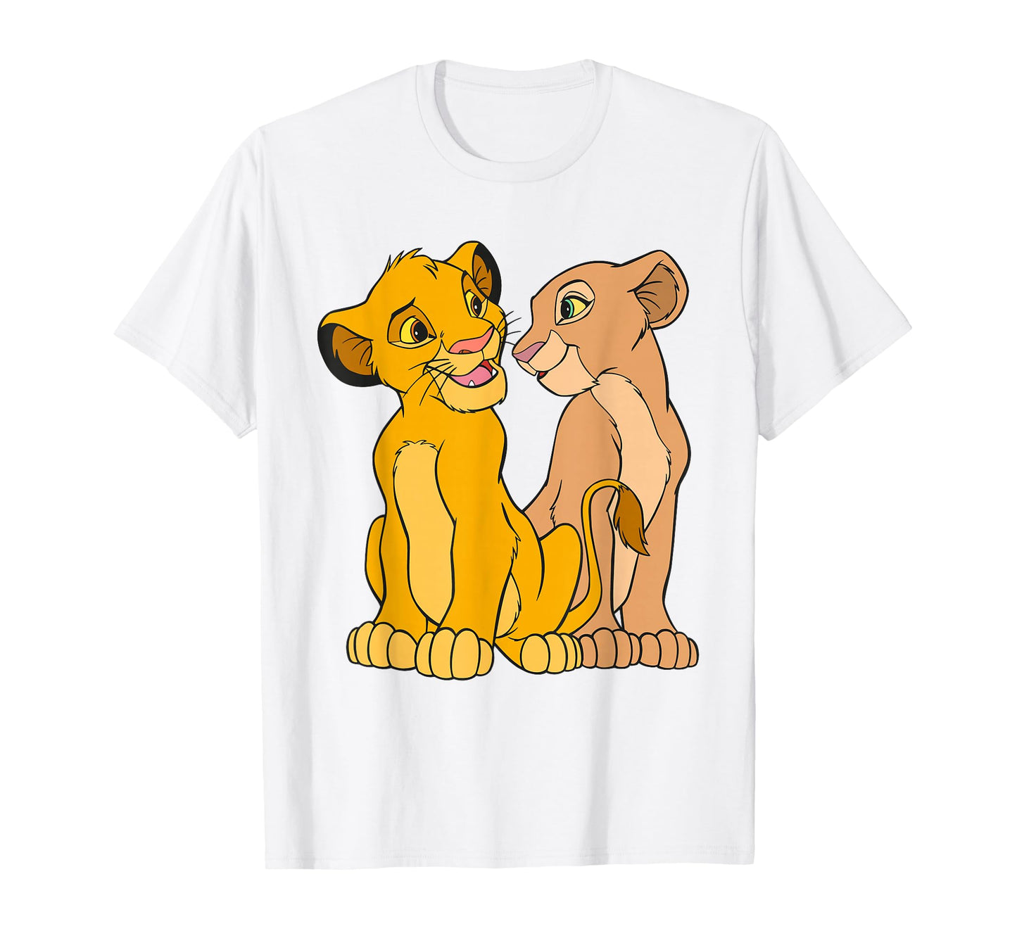 Disney The Lion King Young Simba and Nala Together T-Shirt T-Shirt