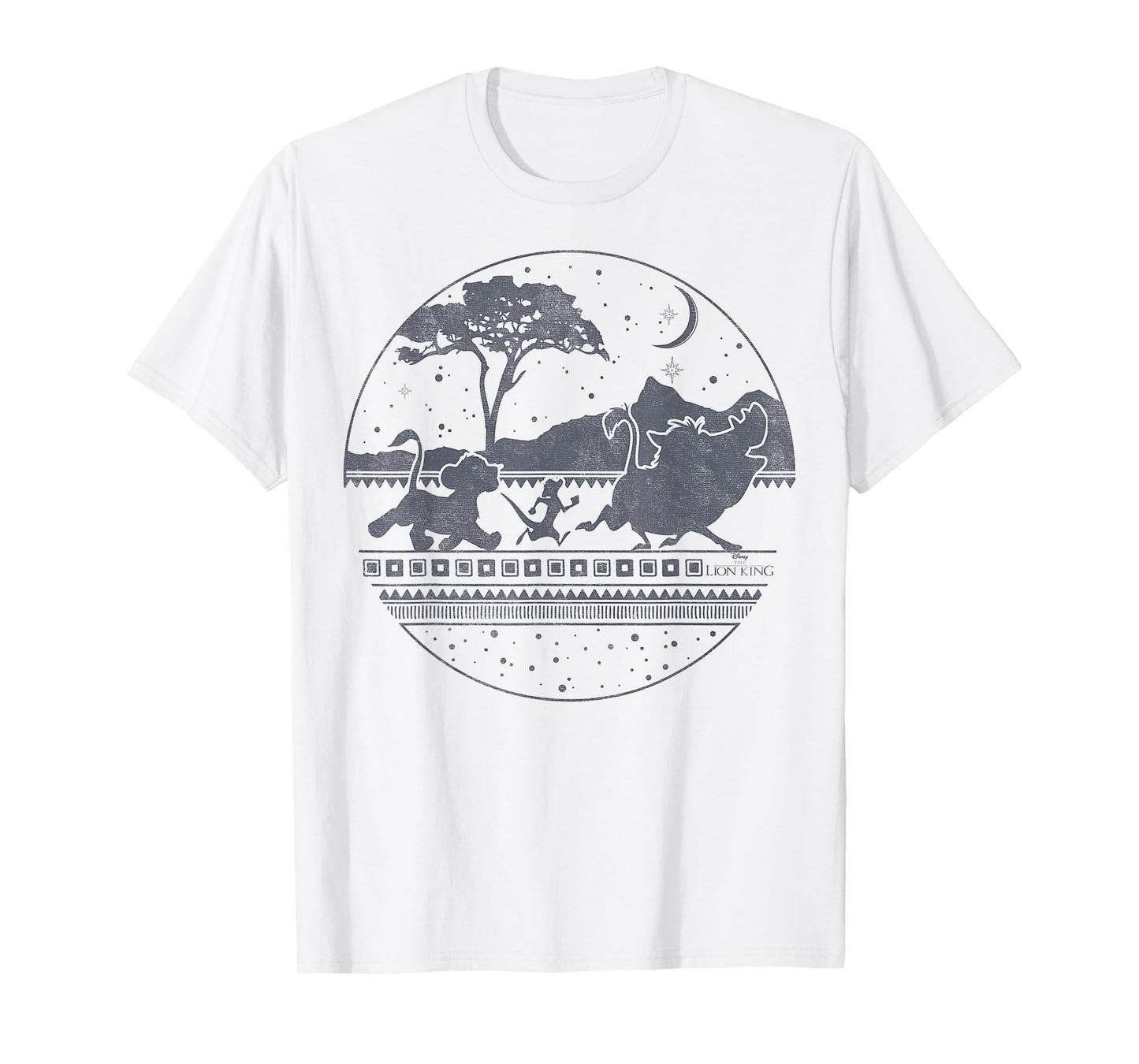 Disney The Lion King Group Hakuna Matata Silhouette T-Shirt