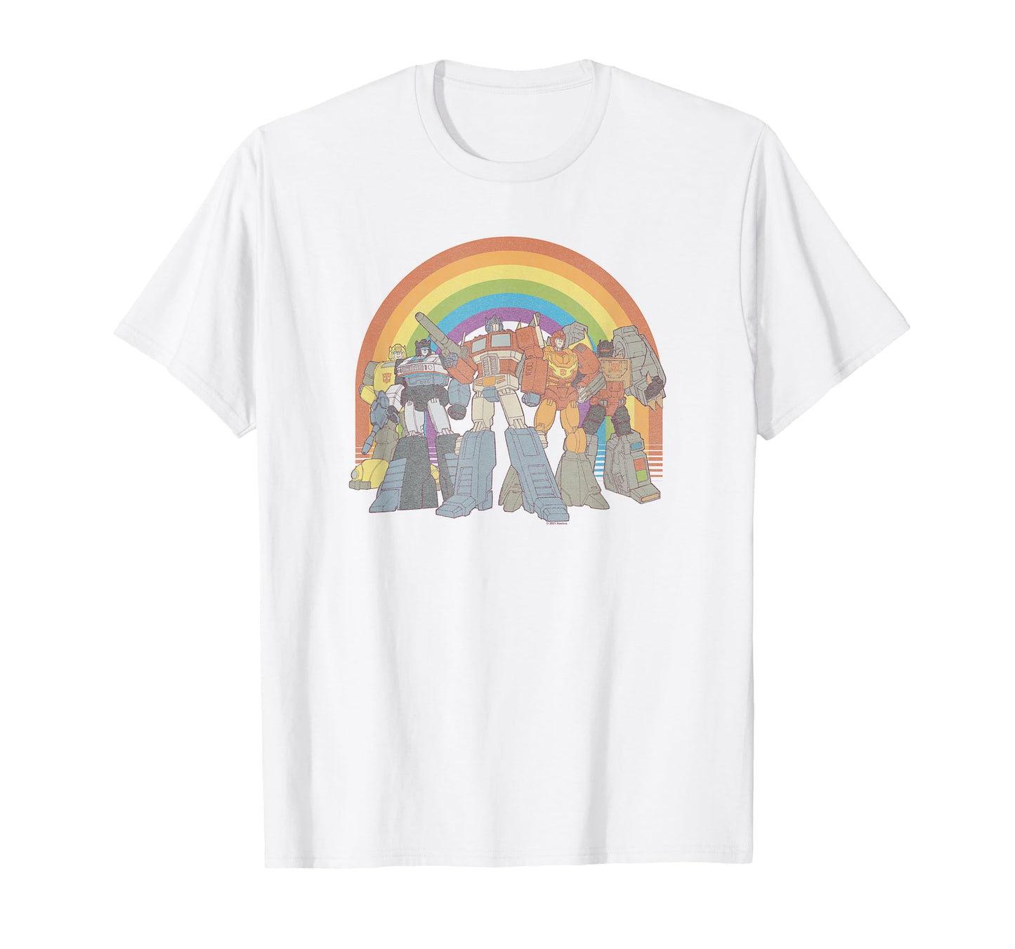Transformers Pride Rainbow Heroes Unite T-Shirt