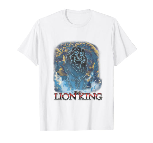Disney The Lion King Mufasa Spirit In The Sky T-Shirt