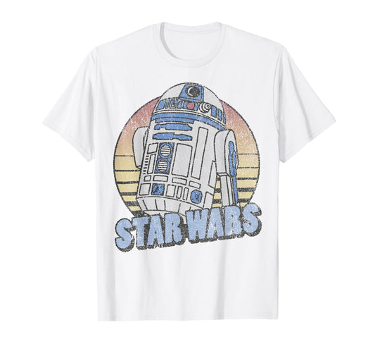 Star Wars R2-D2 Retro Style Portrait T-Shirt