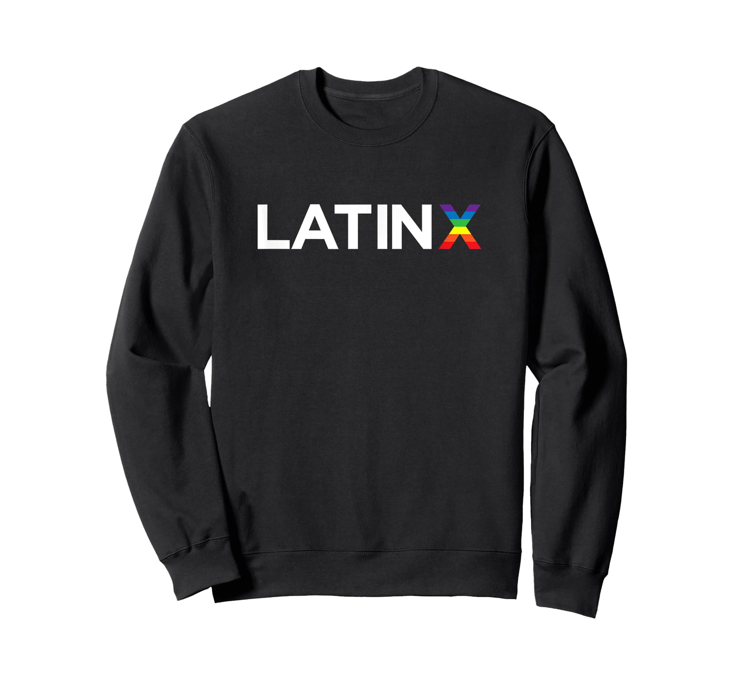 Latinx Rainbow Flag T-Shirt - Latin Gender Neutral Pride
