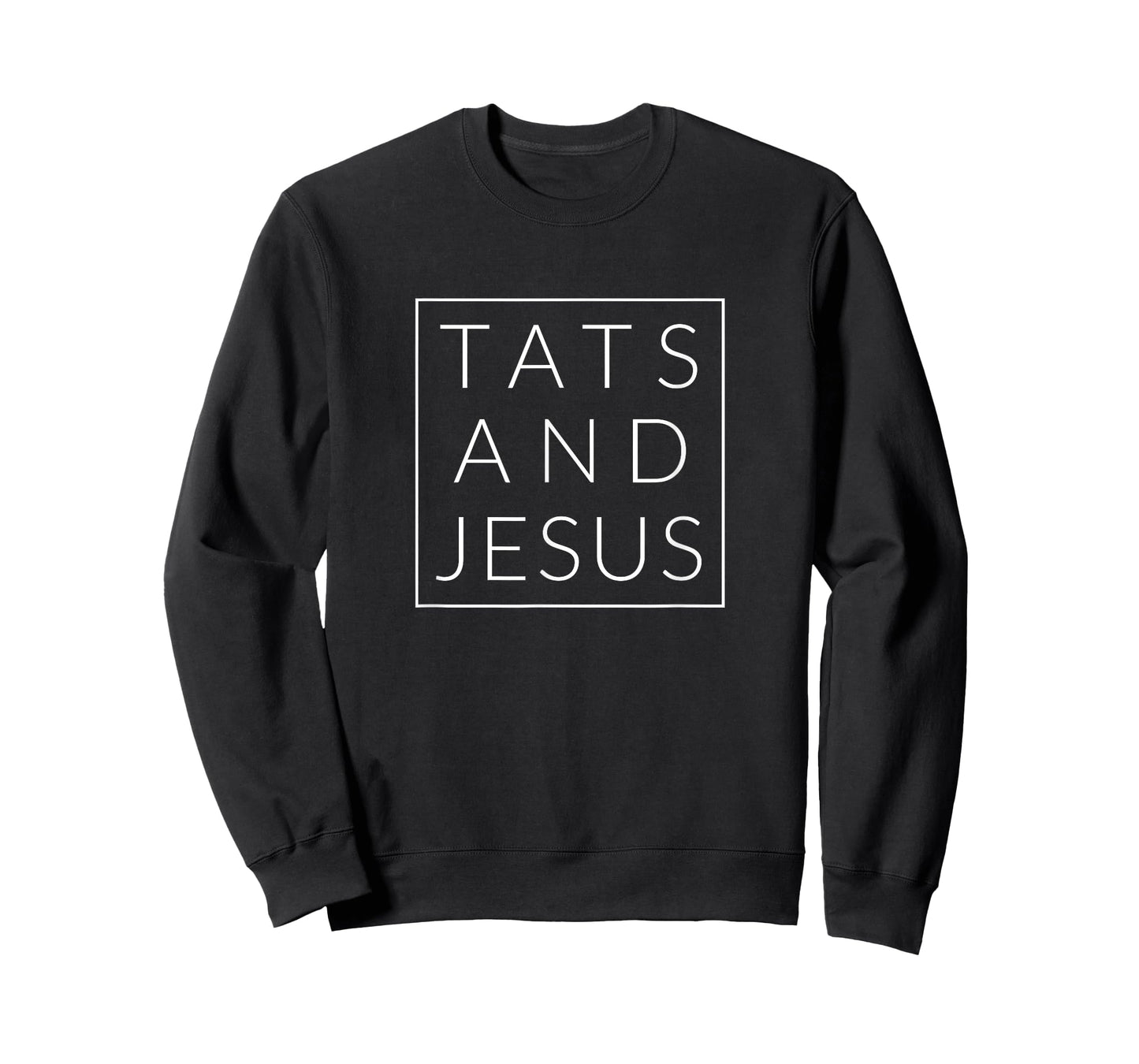 Tats and Jesus, Minimal Tattooed Christian Tshirt T-Shirt