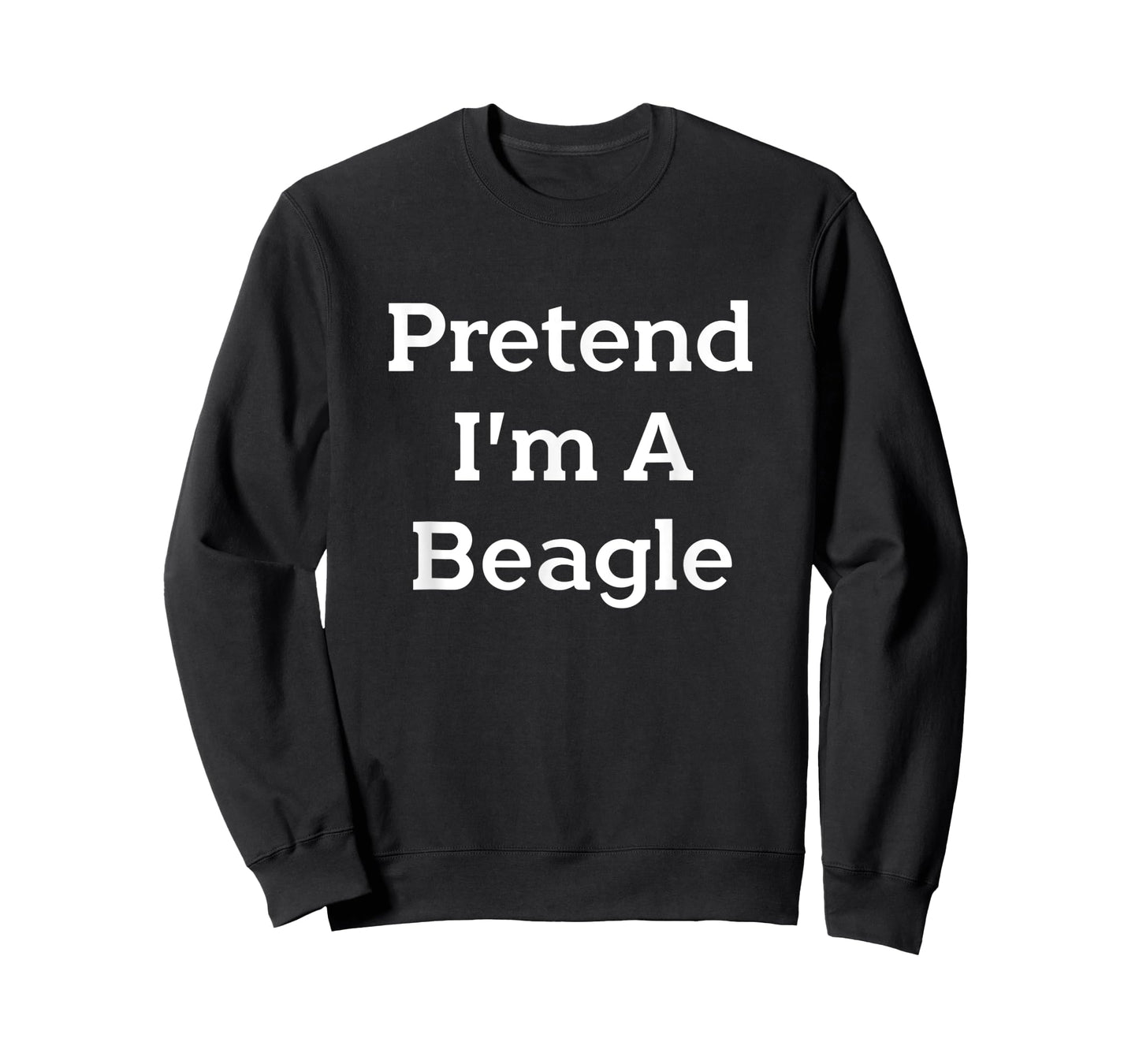 Pretend I'm A Beagle Costume Party Lazy Funny Halloween Dog T-Shirt