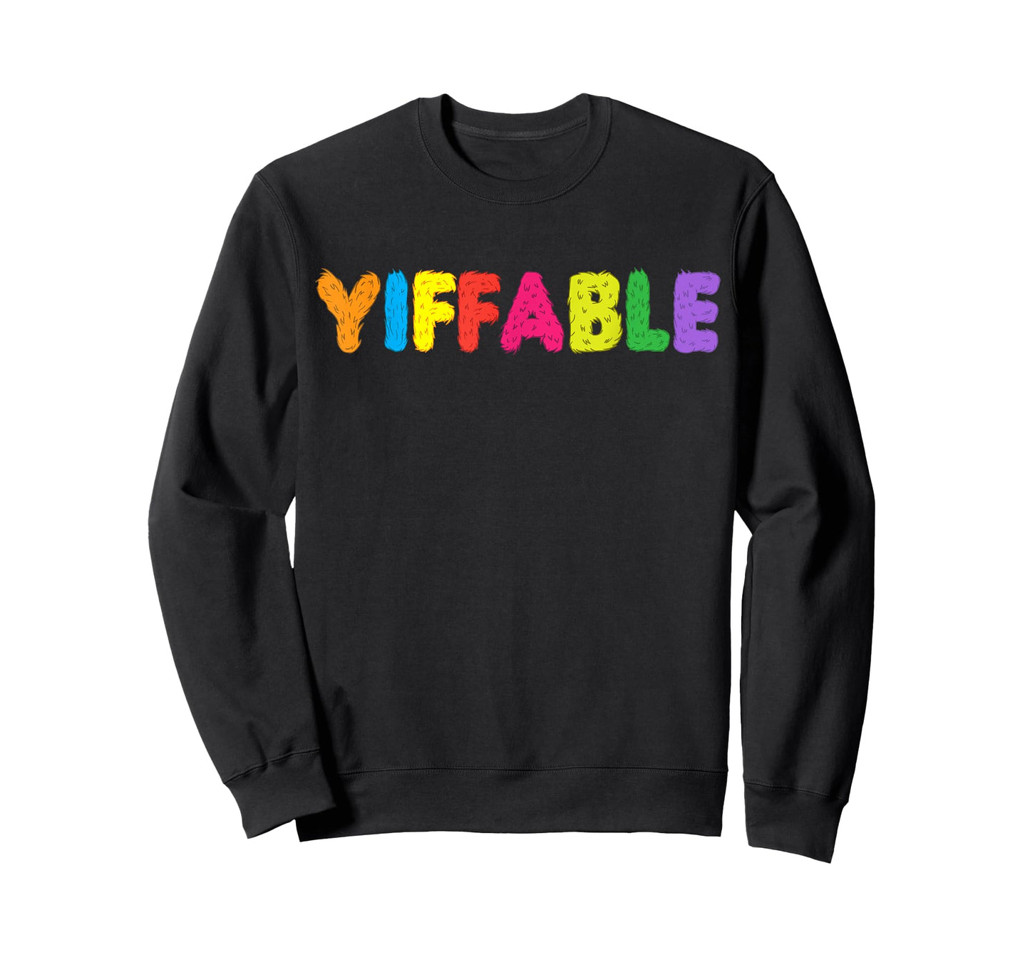 Furry shirt - Yiffable Rainbow Yiff t-shirt T-Shirt
