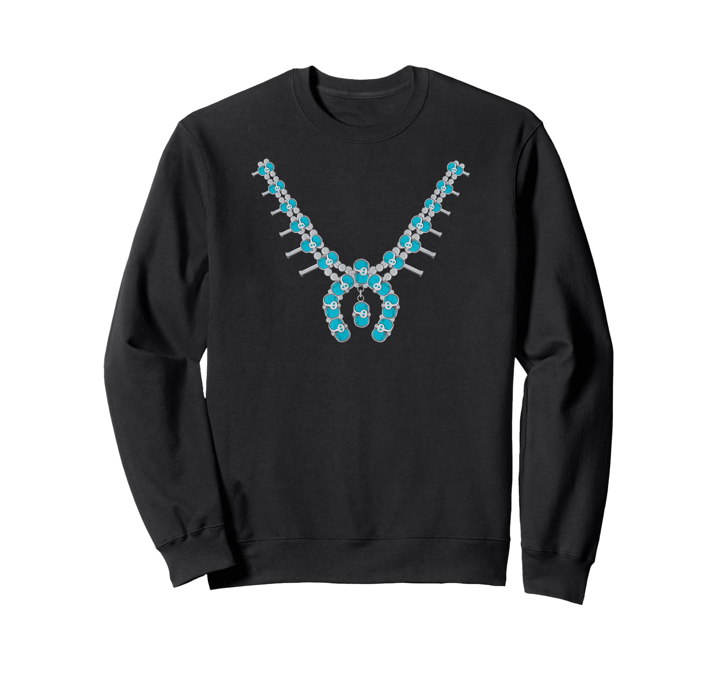 Squash blossom Necklace T-shirt Native American T-Shirt