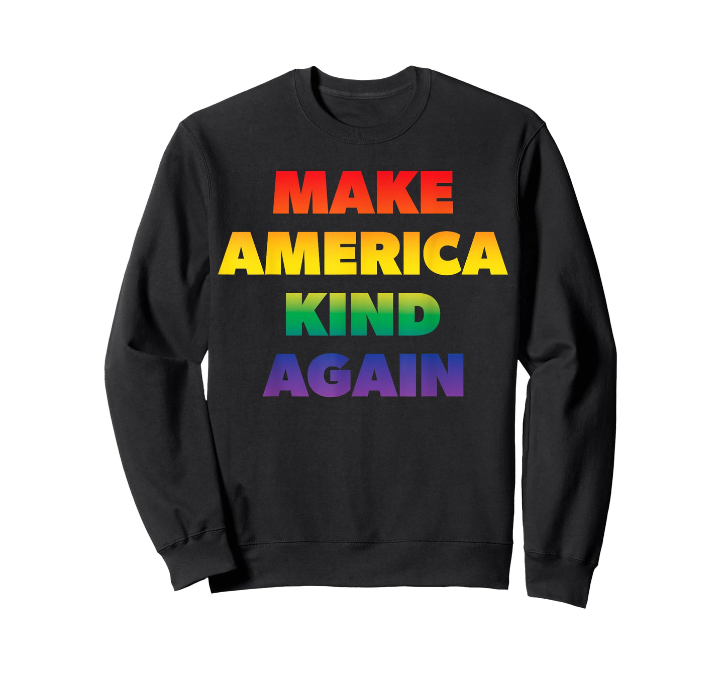 Make America Kind Again Pride Rainbow Inclusivity T-Shirt