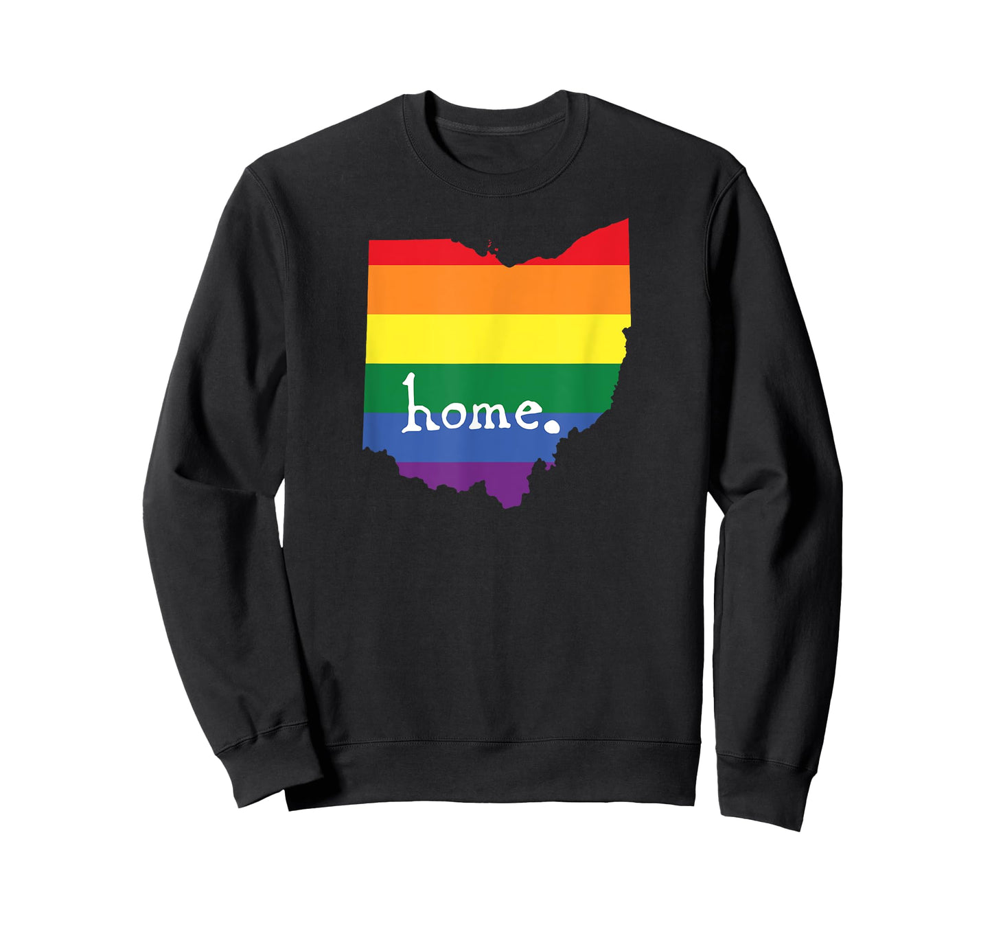 Ohio Gay Pride - LGBT Rainbow Home State T-Shirt