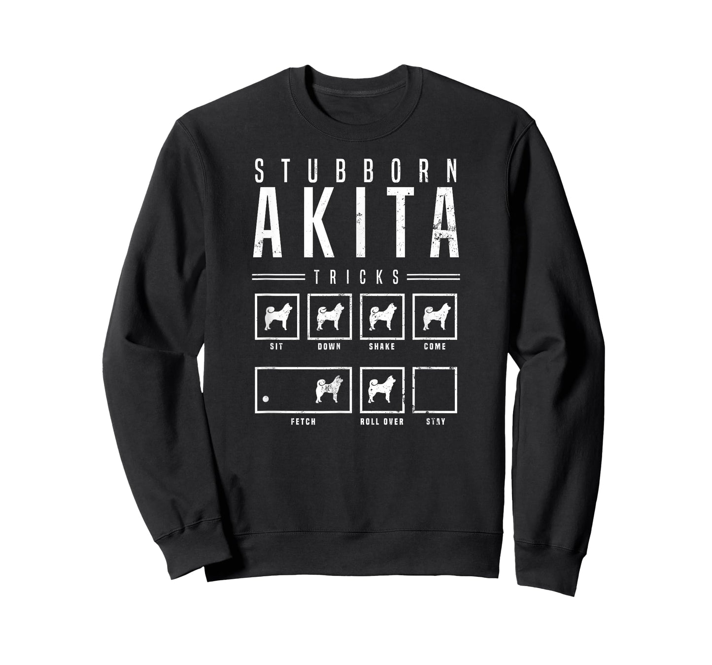 Akita T Shirt | Stubborn Akita Tricks Gift T-Shirt