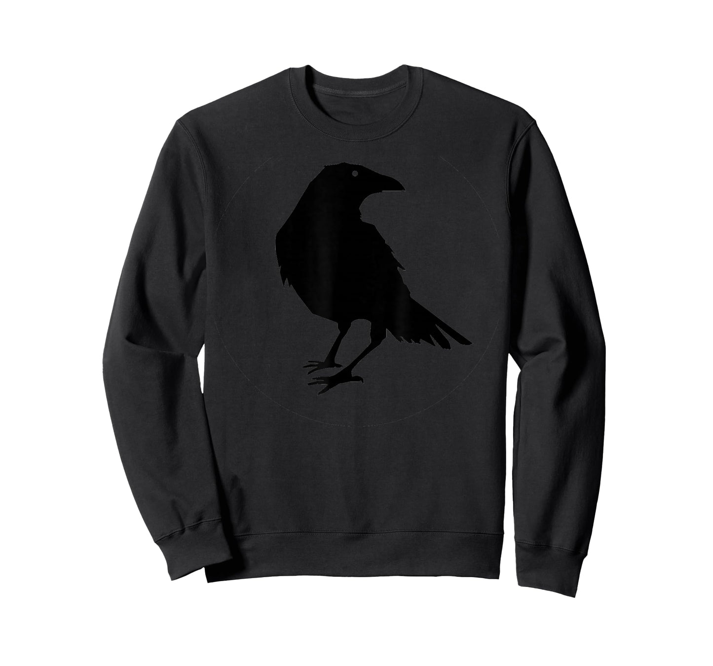 Beautiful Black Crow Raven Bird Silhouette T-Shirt T-Shirt