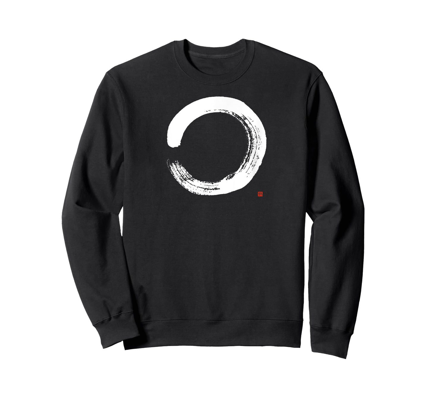 Enso Circle T-shirt: Artistic Japanese Zen Enso Painting T-Shirt