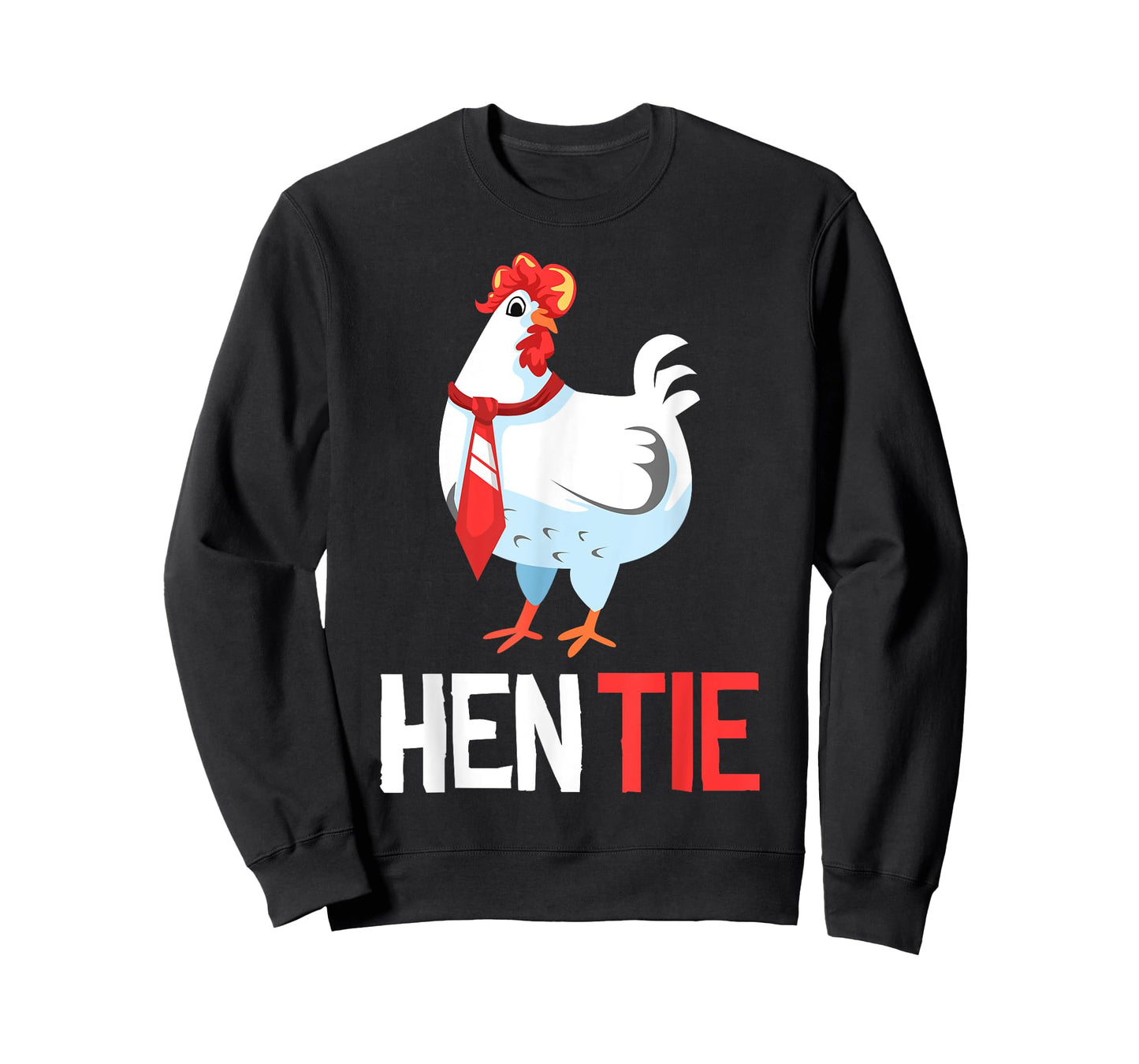 Funny Hen Tie Gift For Men Women Chicken Japanese Anime T-Shirt