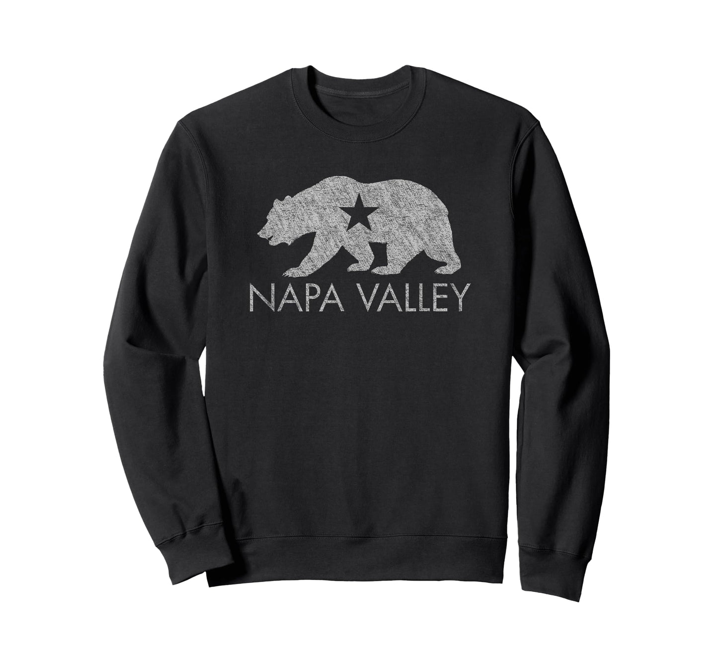 Napa Valley Shirt- Distressed California Flag Design T-Shirt