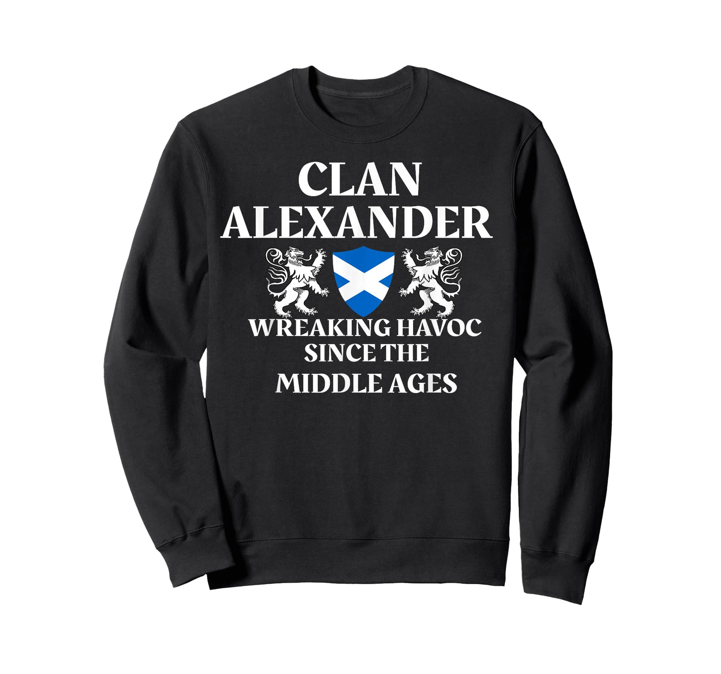 Clan Alexander Scottish Family Kilt Tartan Lion T-Shirt