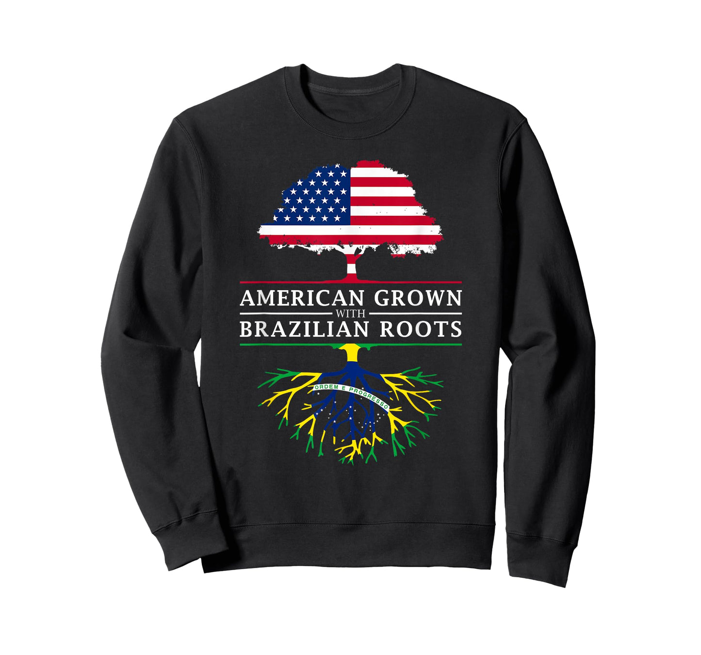 American Grown with Brazilian Roots - Brazil T-Shirt