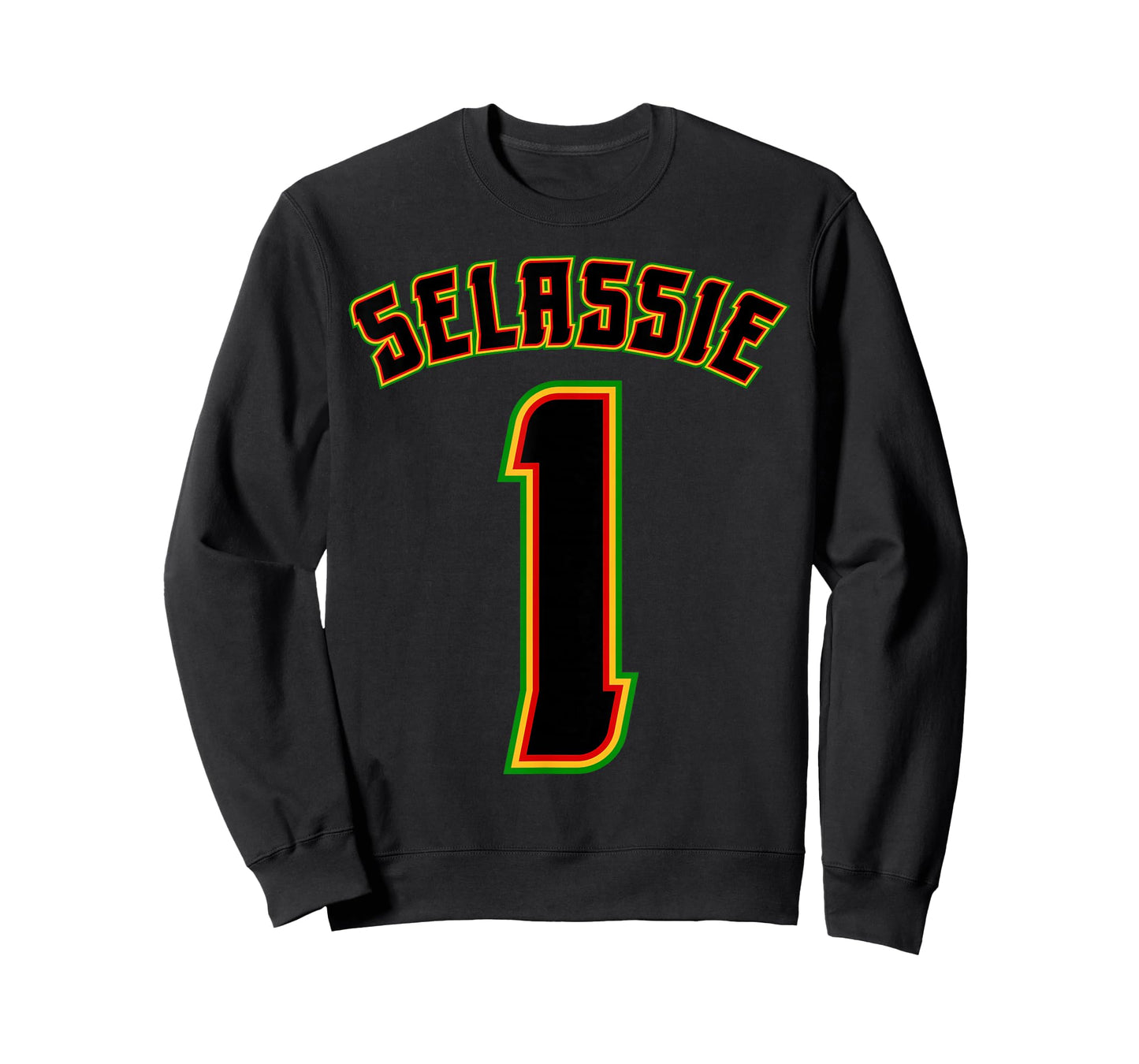 Haile Selassie 1st Jersey Jah Ras Tafari Roots Reggae Rasta T-Shirt