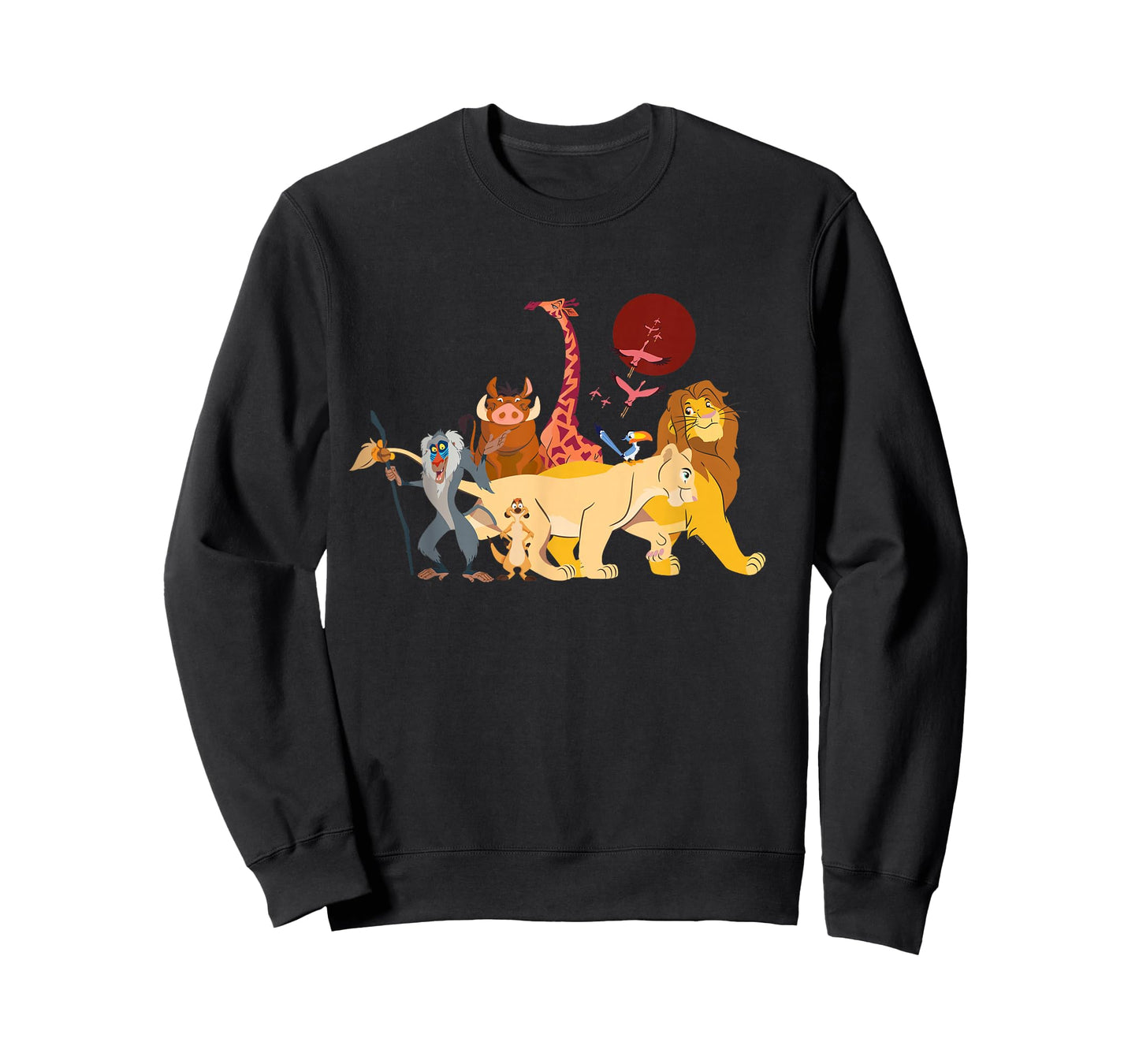 Disney The Lion King Simba Nala Timon Pumbaa Animal Family T-Shirt