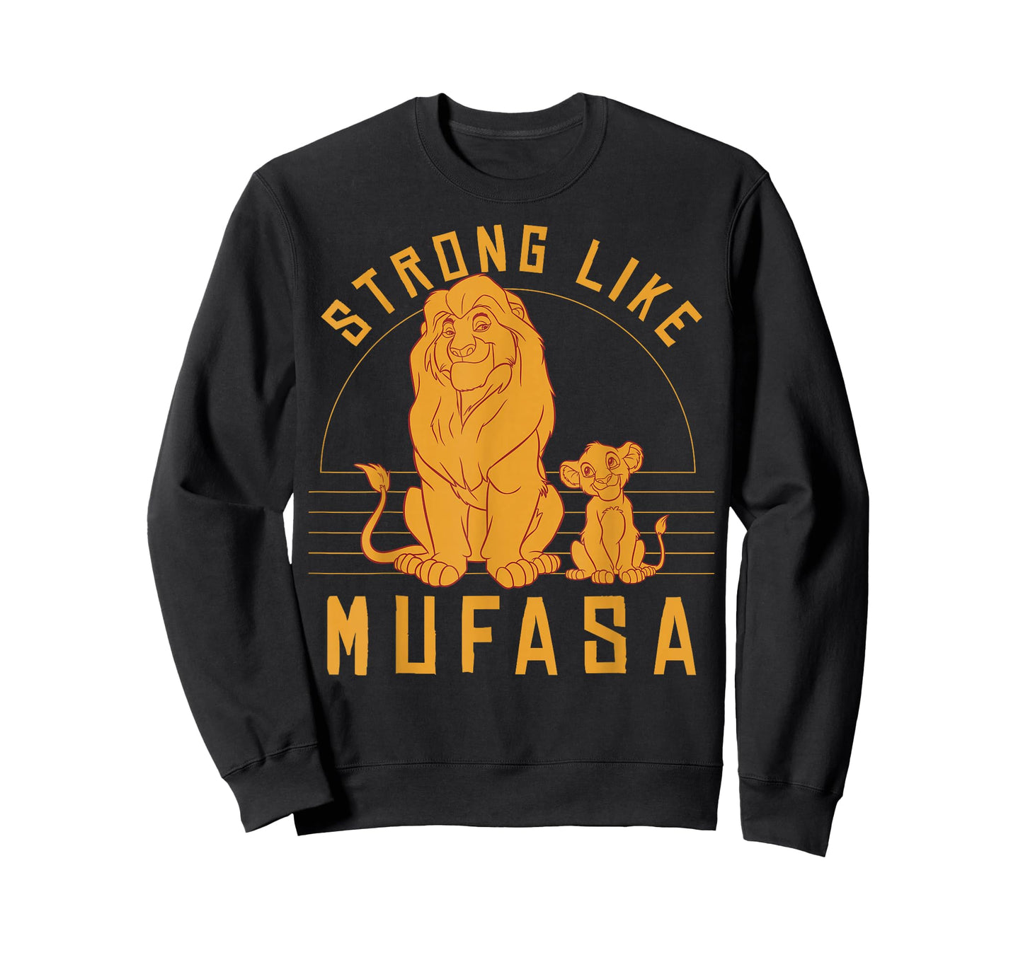Disney Lion King Strong Like Mufasa Simba Graphic T-Shirt T-Shirt