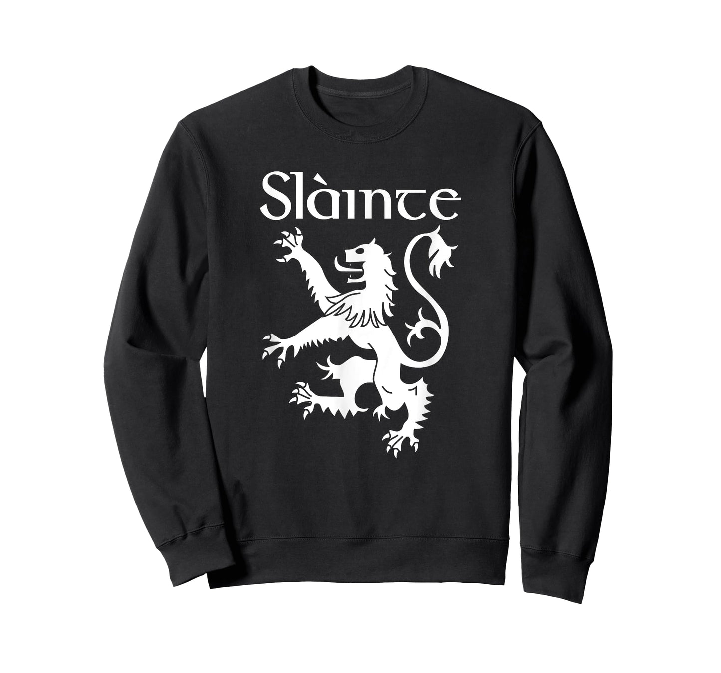 Slainte Cheers In Scots Gaelic Shirt Scottish Lion Rampant T-Shirt