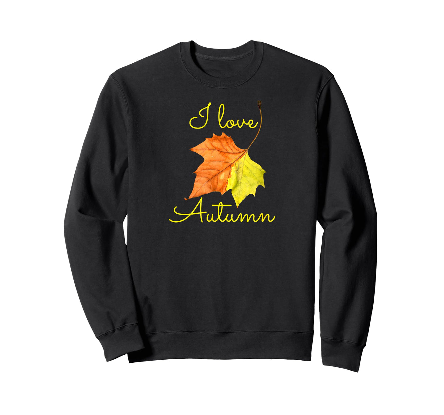 Fall Leaf T-Shirt, I Love Autumn Tee, Autumn Lovers Shirt T-Shirt