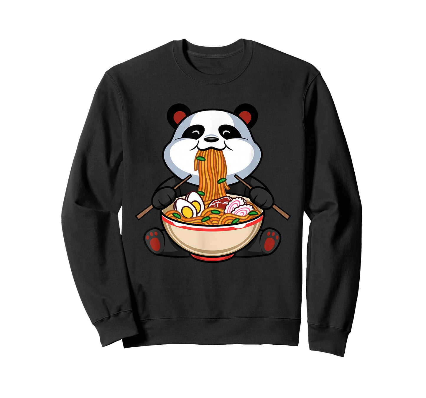Awesome Otaku Japanime Lover Outfit Men Women Kids Funny Cute Kawaii Panda Ramen Noodles Japanese Anime Gift T-Shirt