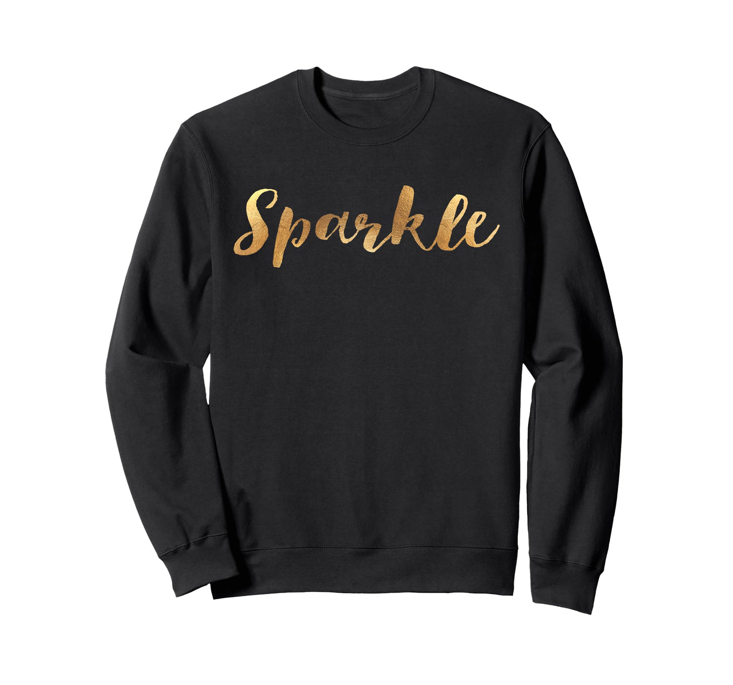 Sparkle in Gold-colored lettering - Scandi T-Shirt