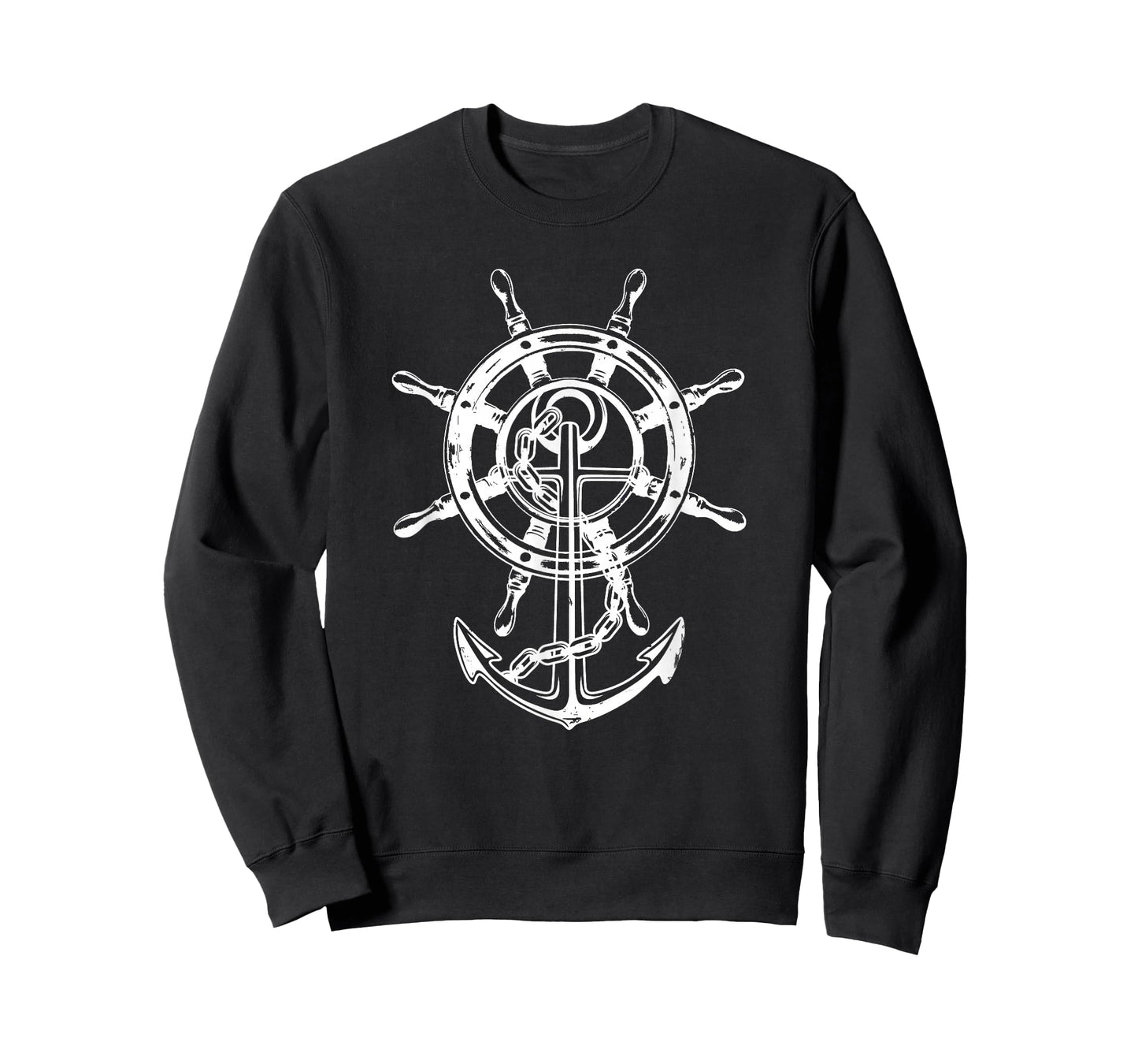 Anchor & Rudder Cool Sailing Design Nautical Gift Men Women T-Shirt