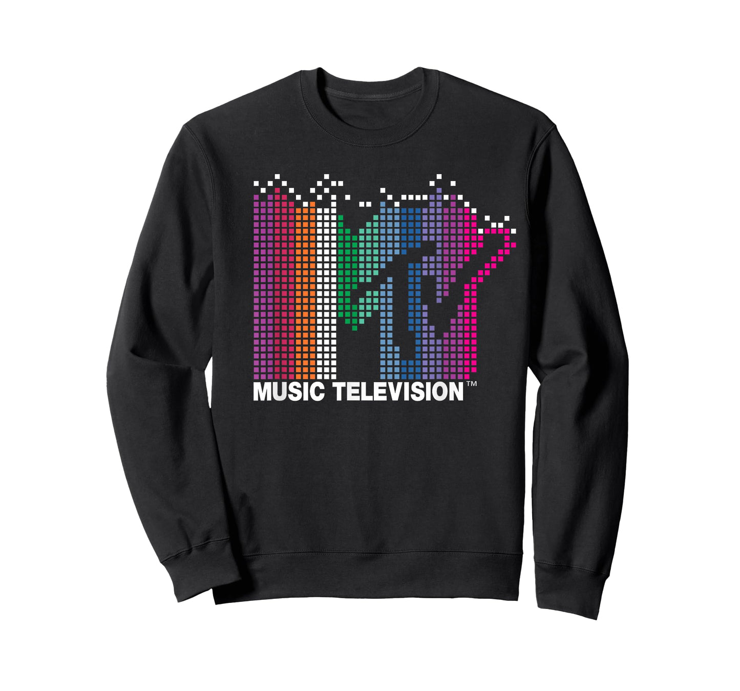 MTV - Rainbow Pixel Logo T-Shirt