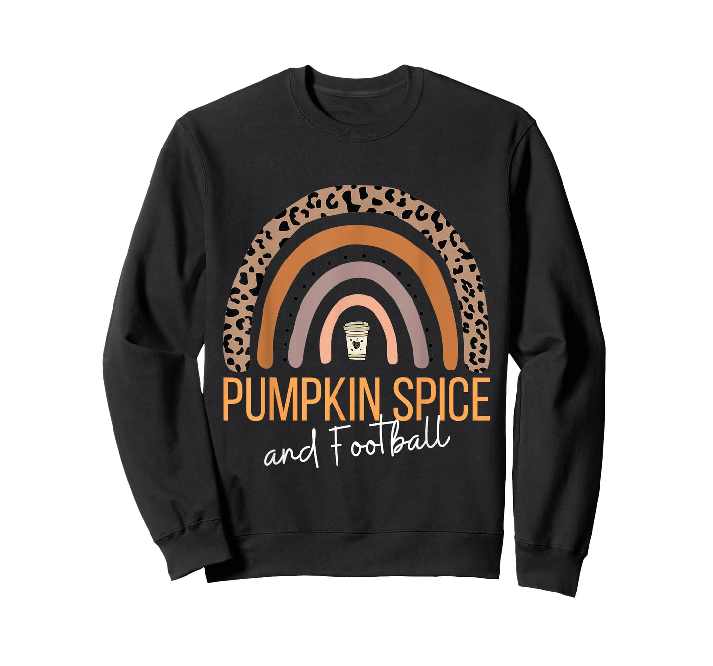 Pumpkin Spice and Football Boho Fall Tee For Women T-Shirt