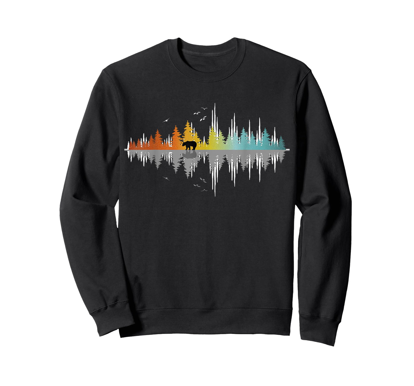 The Sound Of Nature- Sound Waves T Shirt Design