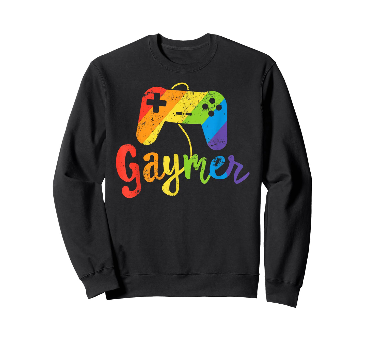 Gaymer Shirt - LGBT Pride Gay Gamer Rainbow Flag Gift T-Shirt