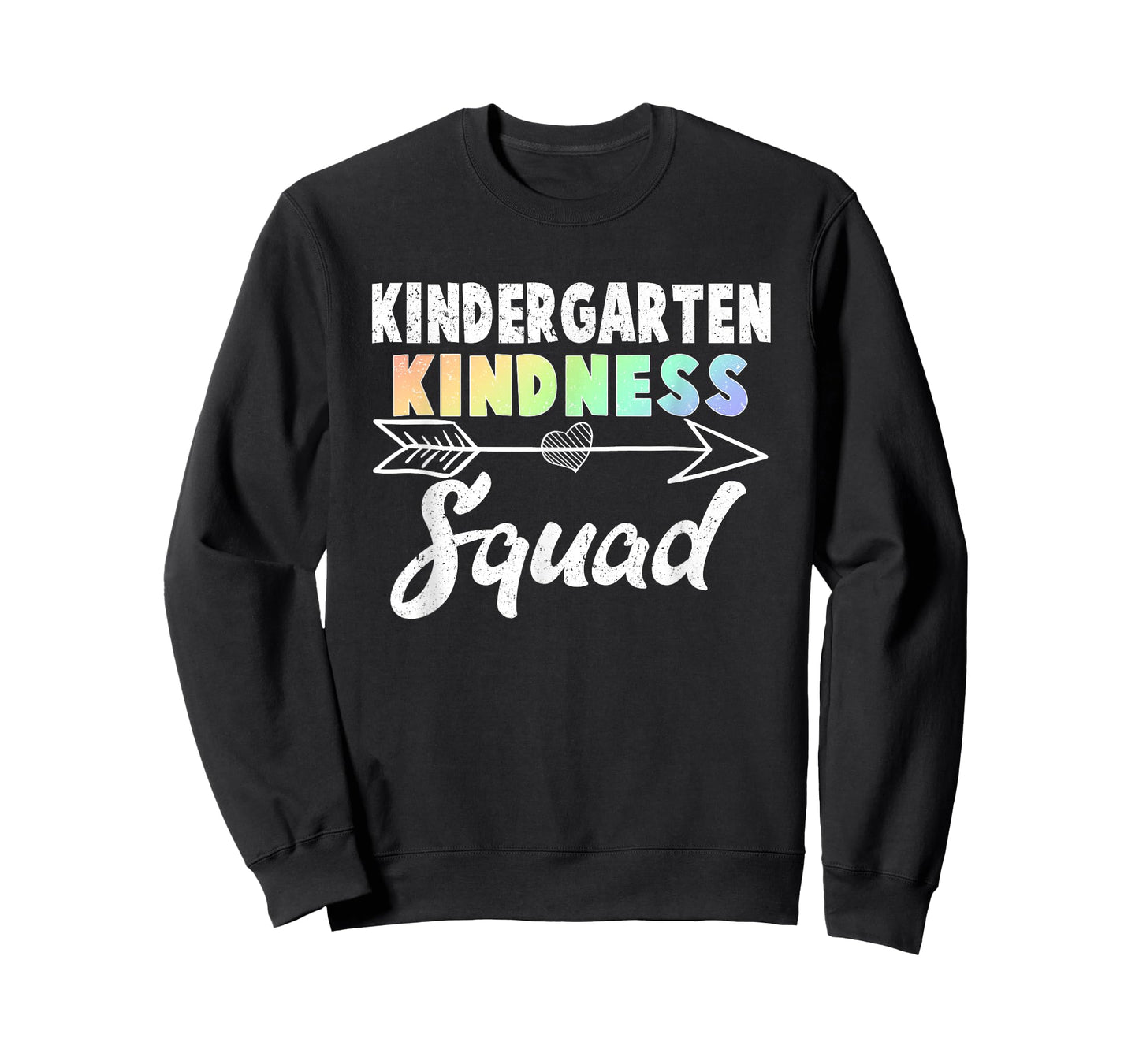 Teacher Team Shirt Kindergarten Kindness Squad Rainbow Gift T-Shirt for Men Women Kids