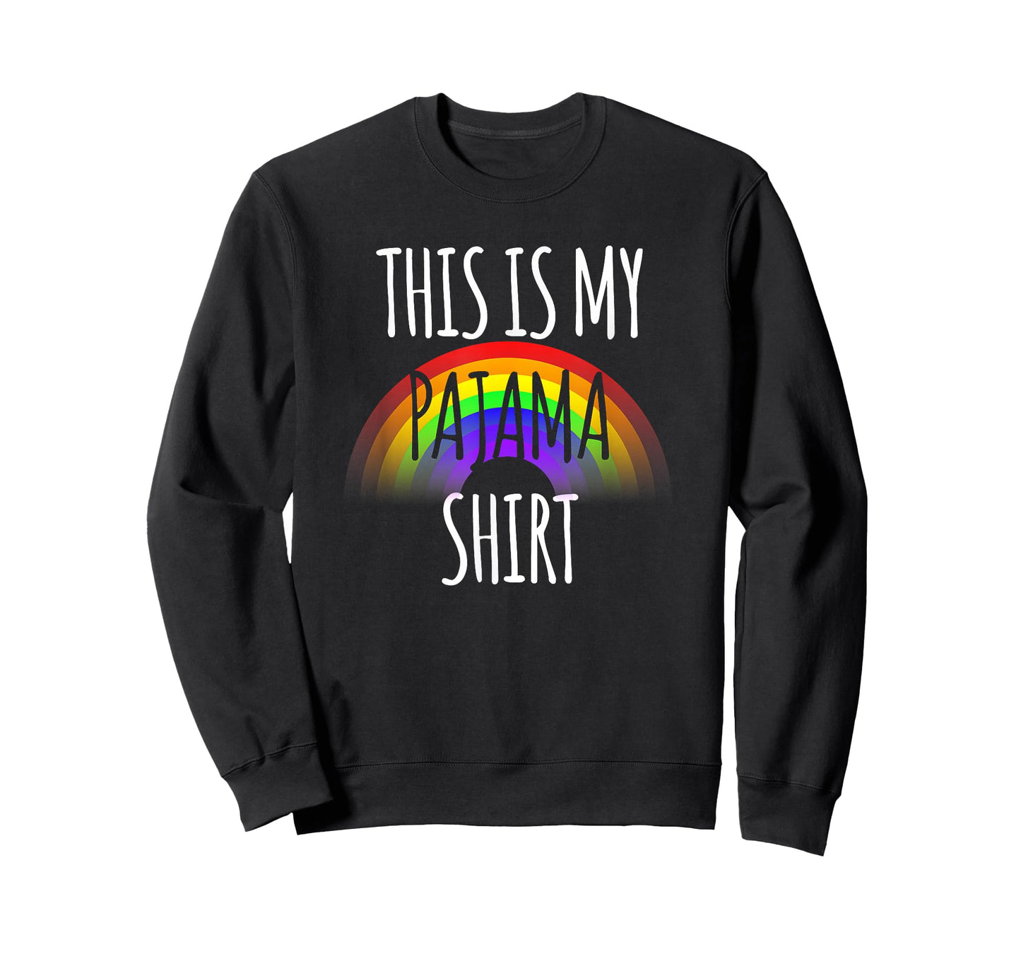 This is My Pajama Shirt Funny Rainbow Flag Gay Pride PJ Tee T-Shirt