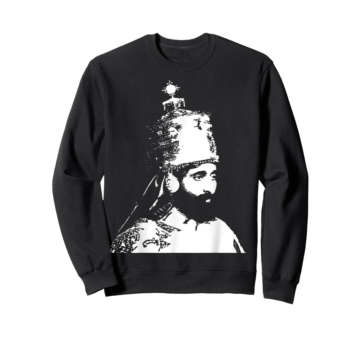 The King Stands Haile Selassie Crown T-Shirt