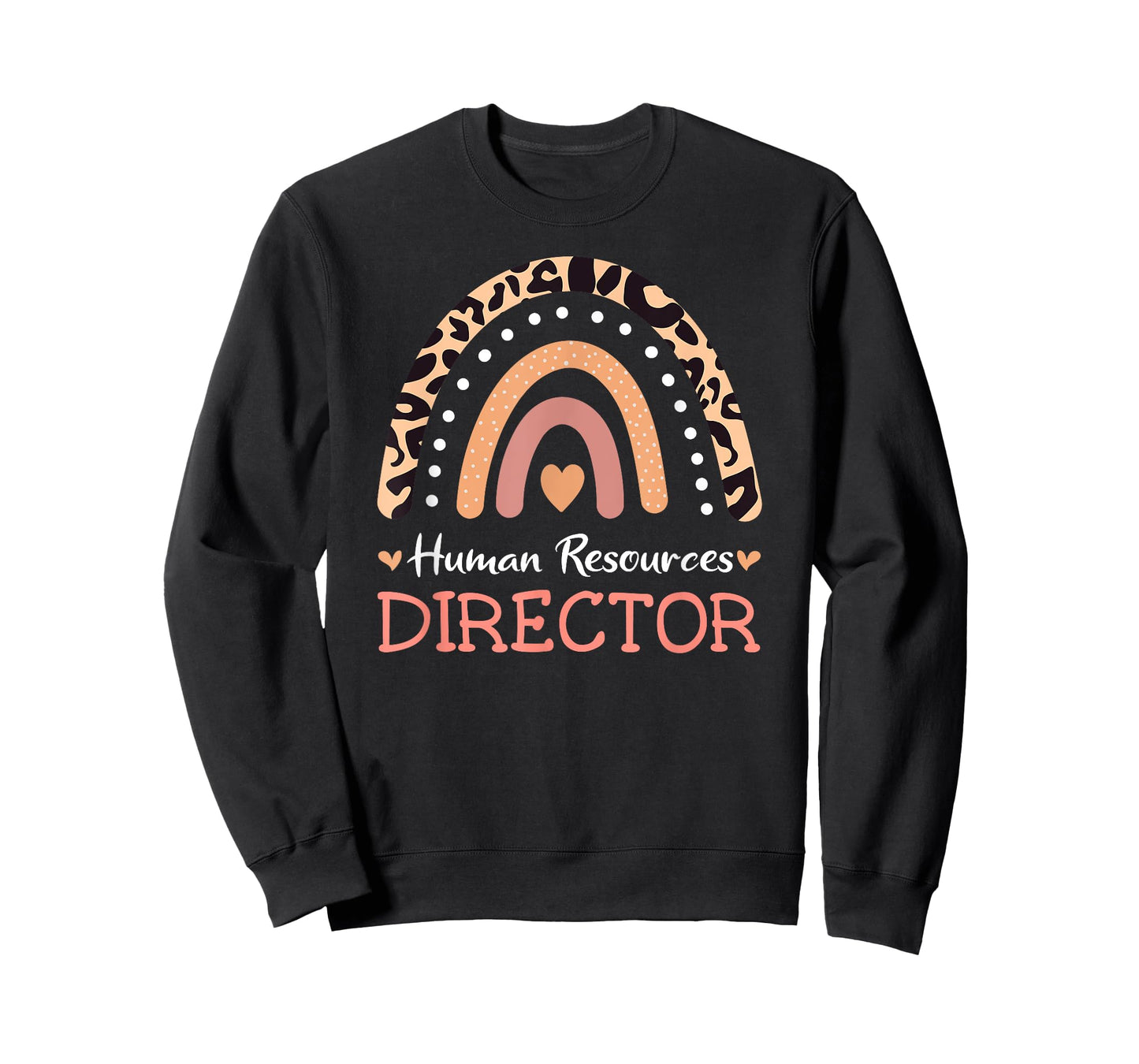 Human Resources Director Leopard Rainbow Appreciation T-Shirt
