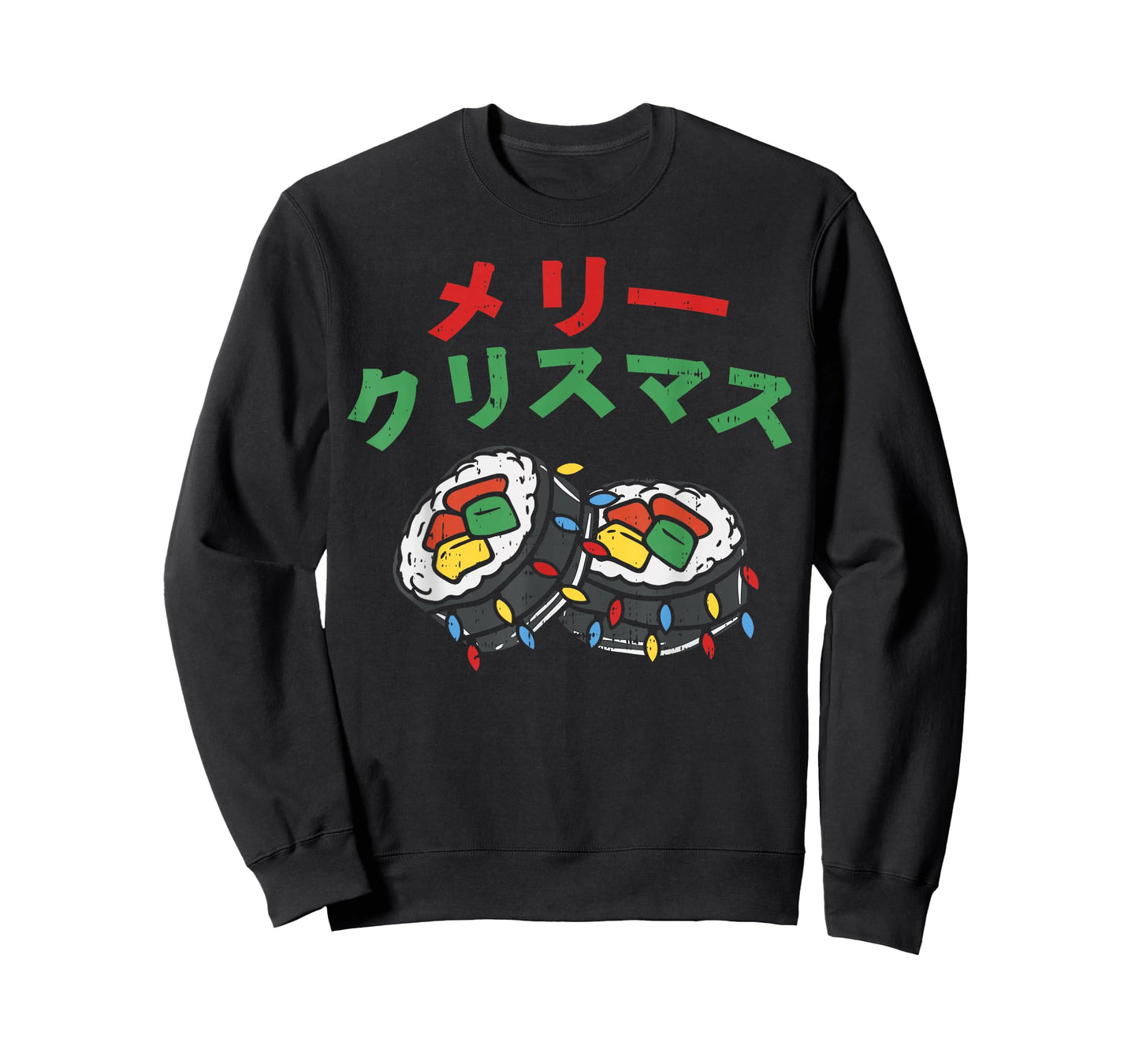 Merry Christmas Japanese Shirt Japan Sushi Meri Kurisumasu T-Shirt